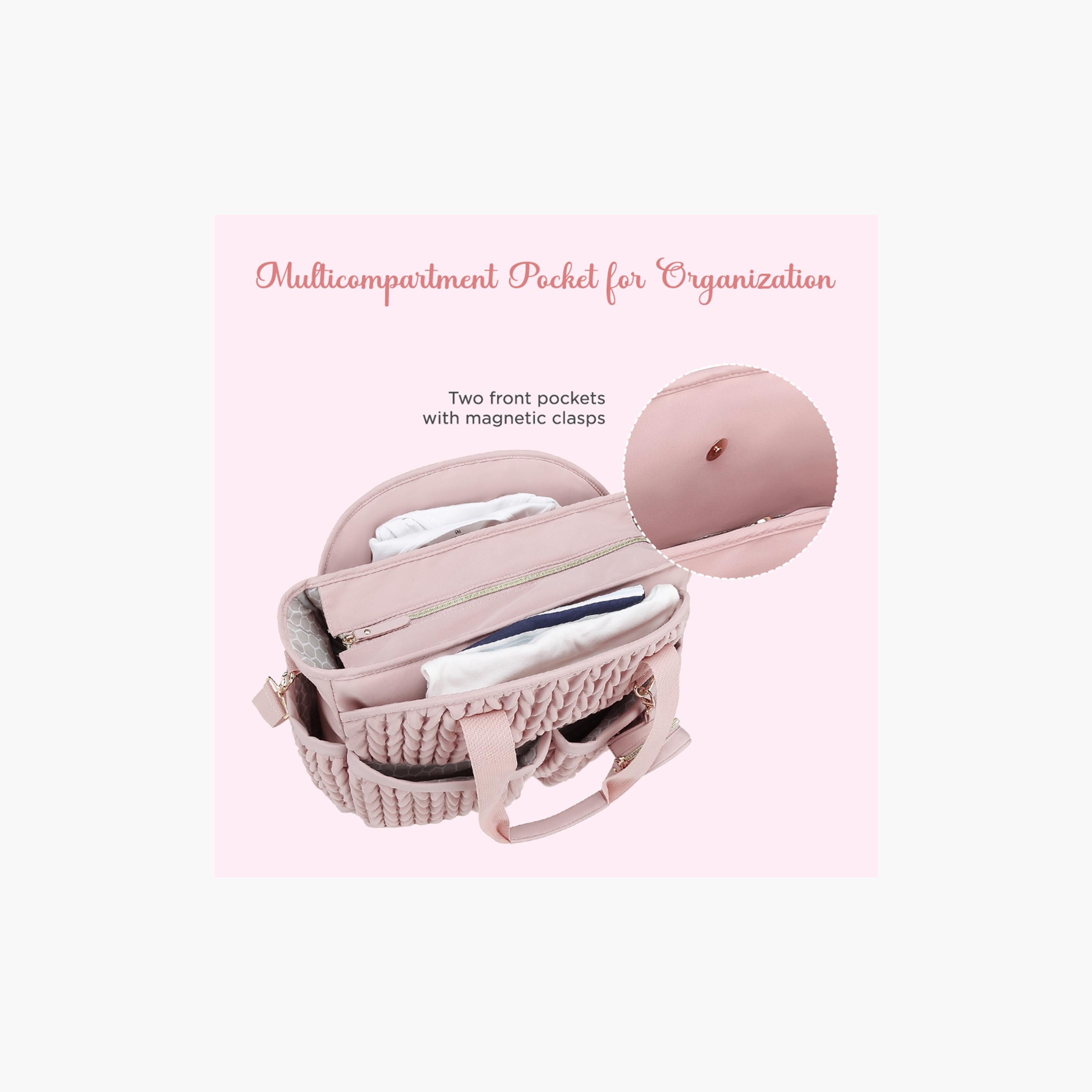 حقيبة يد "نوفا" مع حافظة لهاية من ليتل ستوري.-baby-gear-diaperbags-image-14
