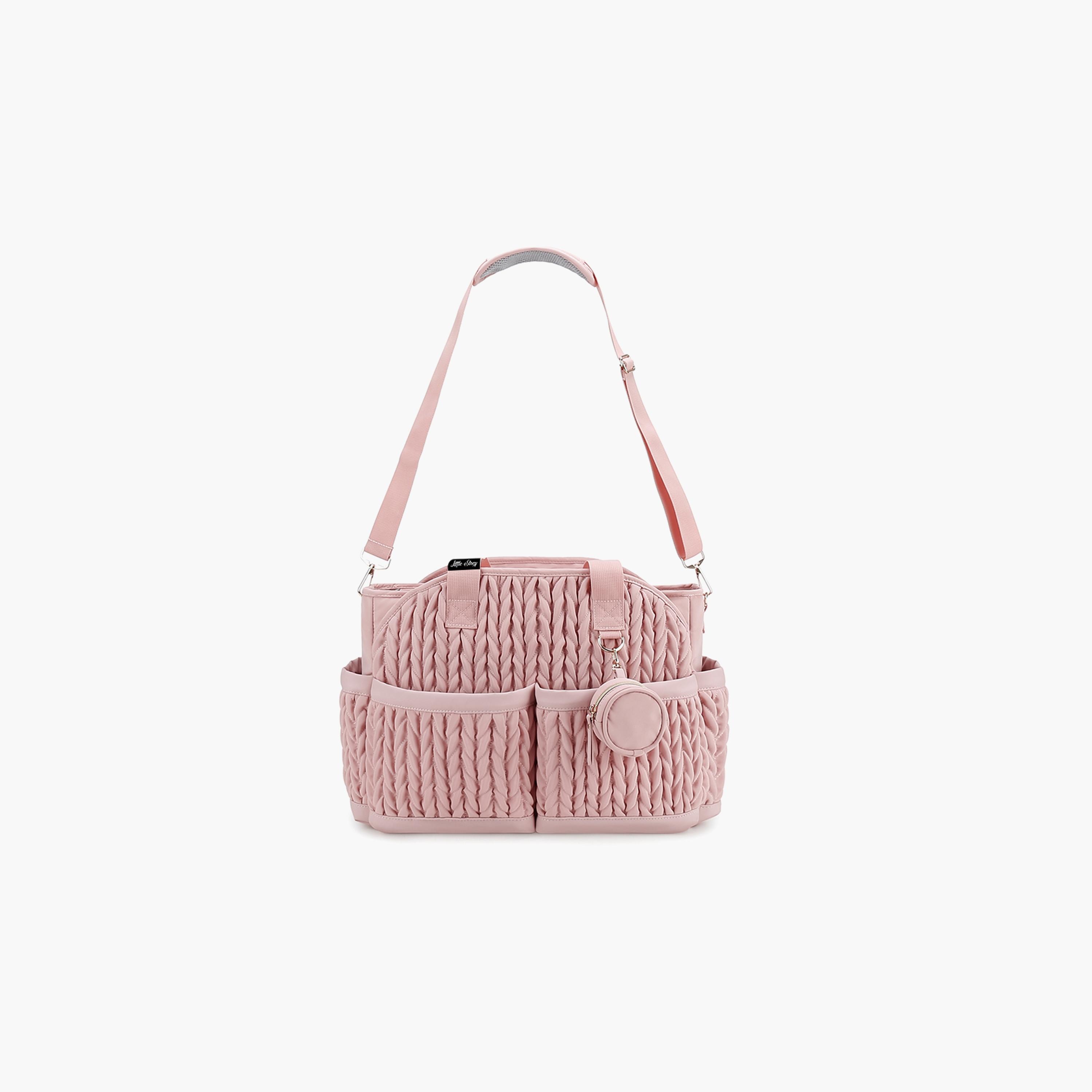 حقيبة يد "نوفا" مع حافظة لهاية من ليتل ستوري.-baby-gear-diaperbags-image-9