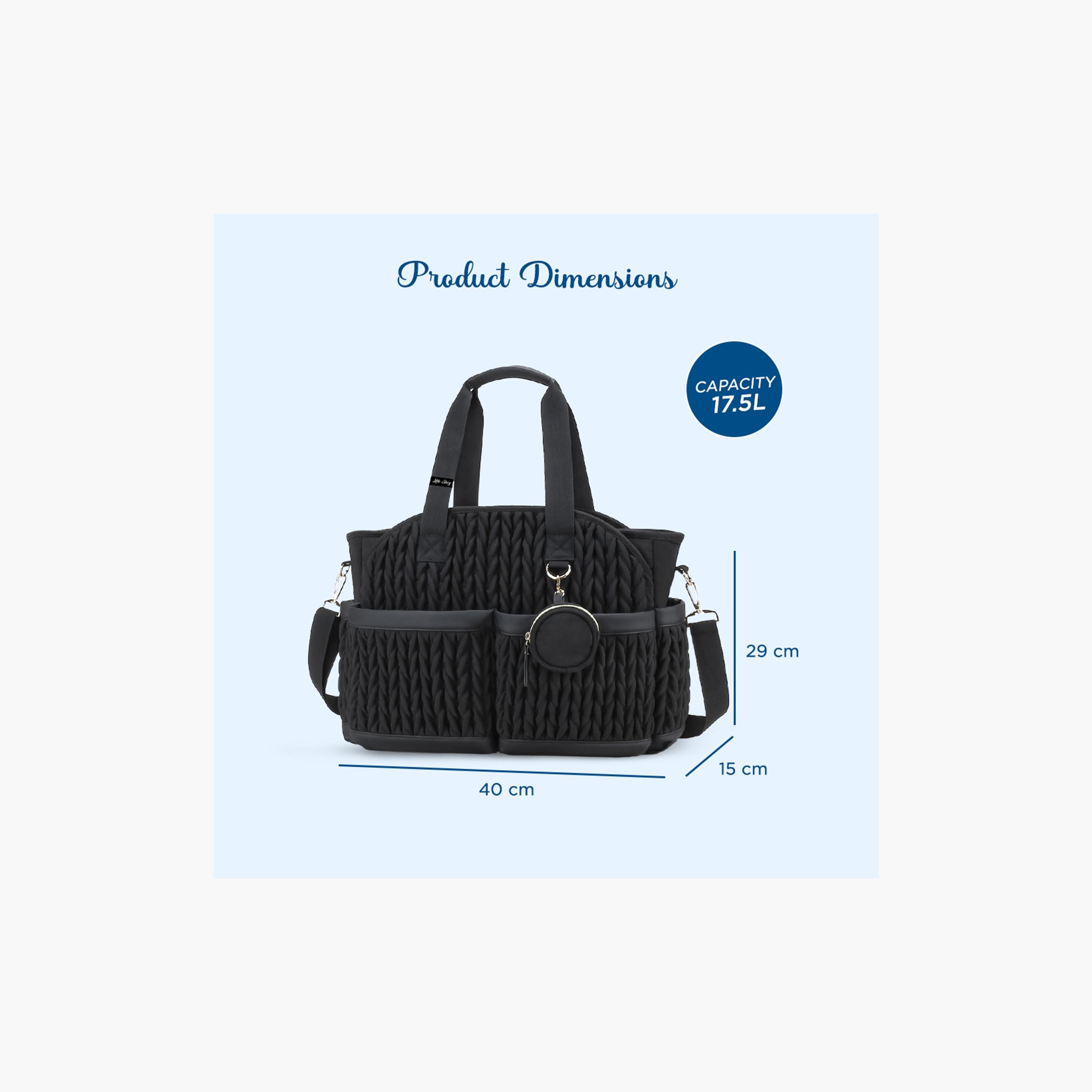 Little Story Nova Tote with Pacifier Pod-baby-gear-diaperbags-image-2