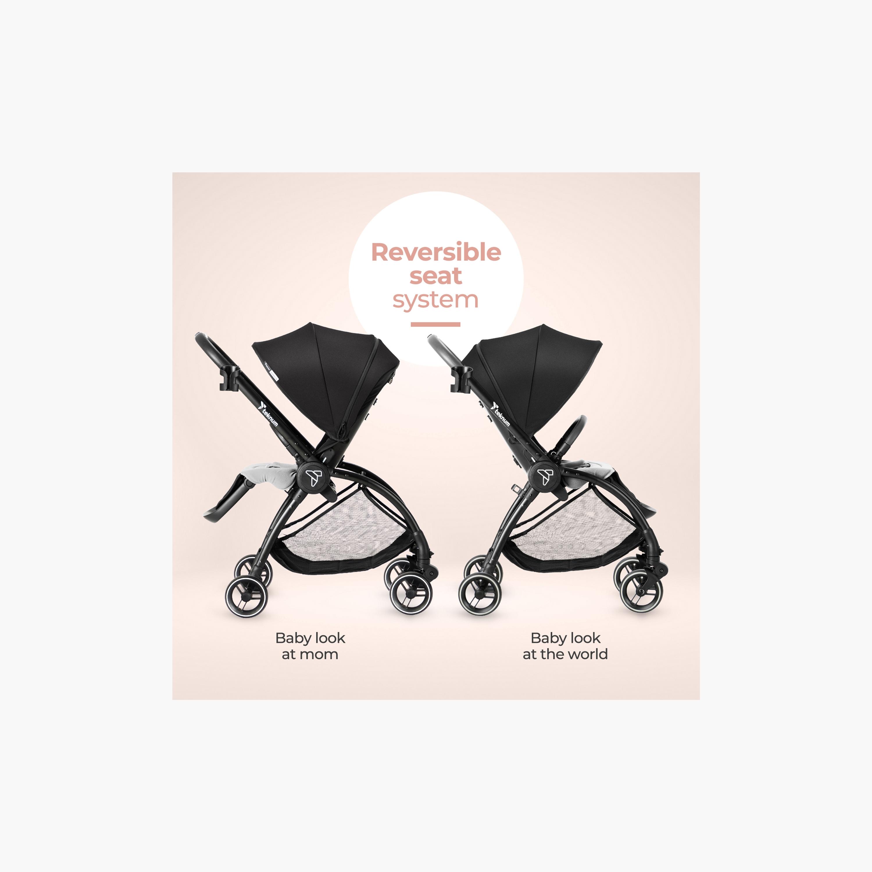 Teknum Travel Stroller - Grey-baby-gear-strollersandprams-strollers-image-2