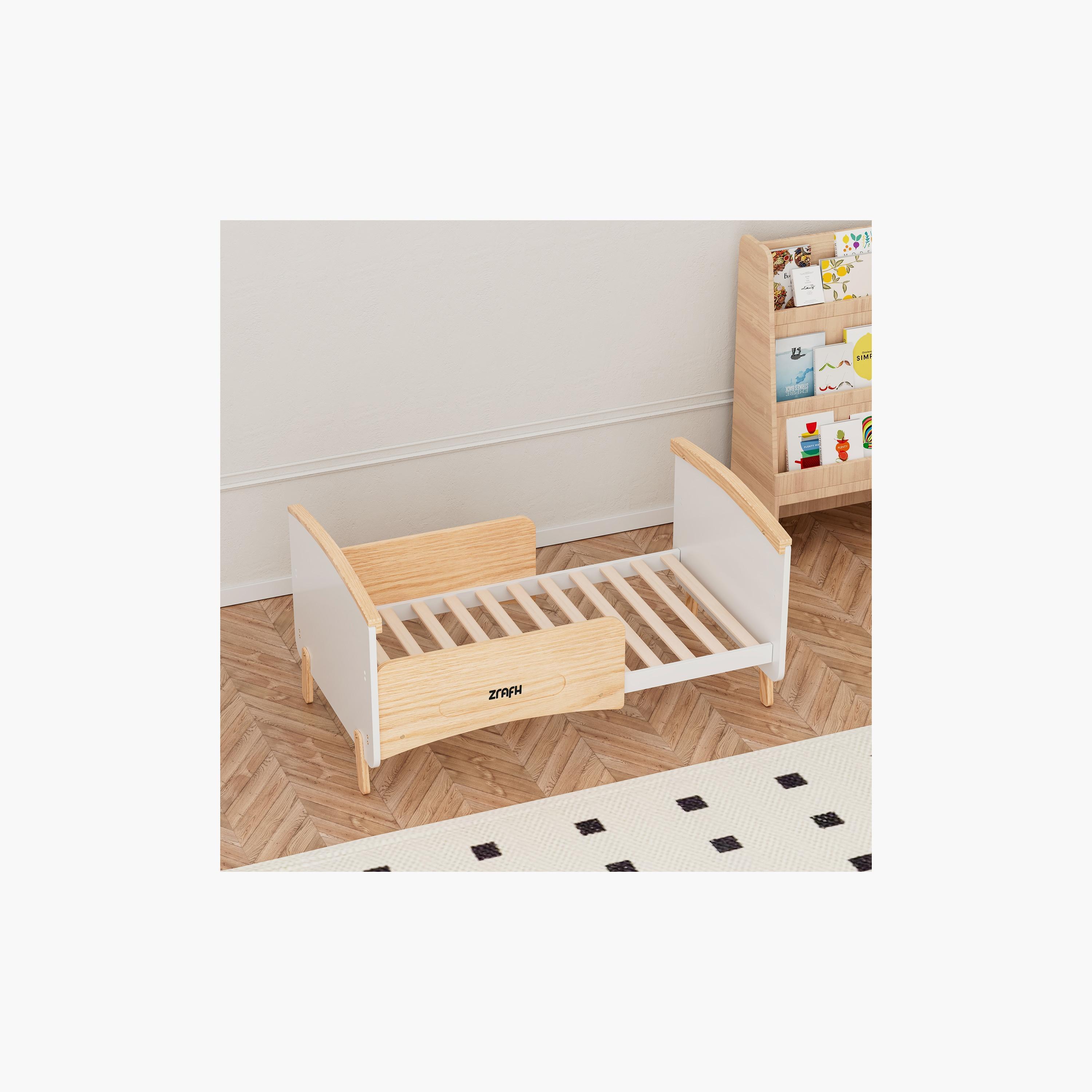 Zrafh Wooden Convertible Baby Crib to Toddler Bed with Mosquito Net-baby-nursery-furniture-cribsandbeds-babycribs-image-11