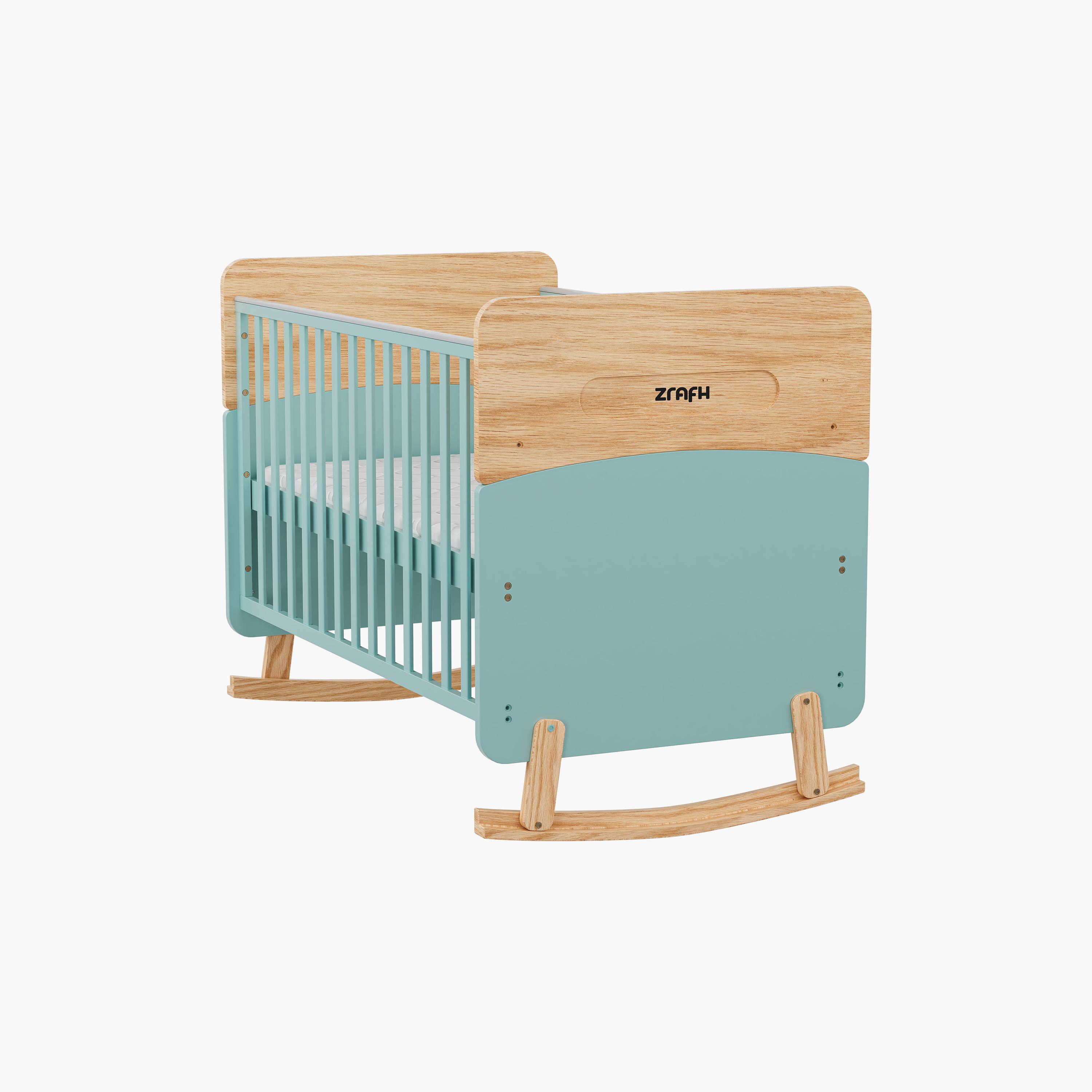 Zrafh Wooden Convertible Baby Crib to Toddler Bed with Mosquito Net-baby-nursery-furniture-cribsandbeds-babycribs-image-10