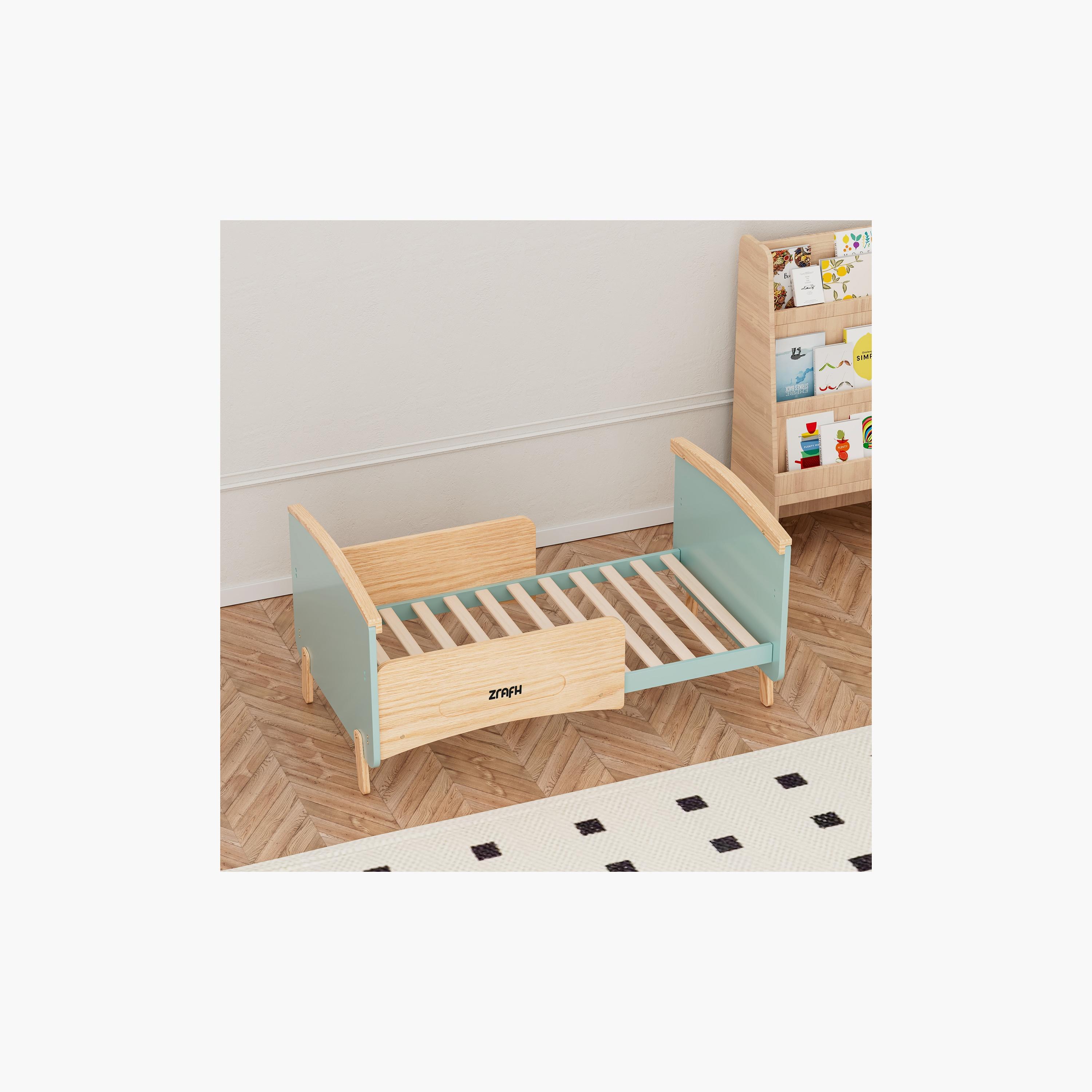 Zrafh Wooden Convertible Baby Crib to Toddler Bed with Mosquito Net-baby-nursery-furniture-cribsandbeds-babycribs-image-9