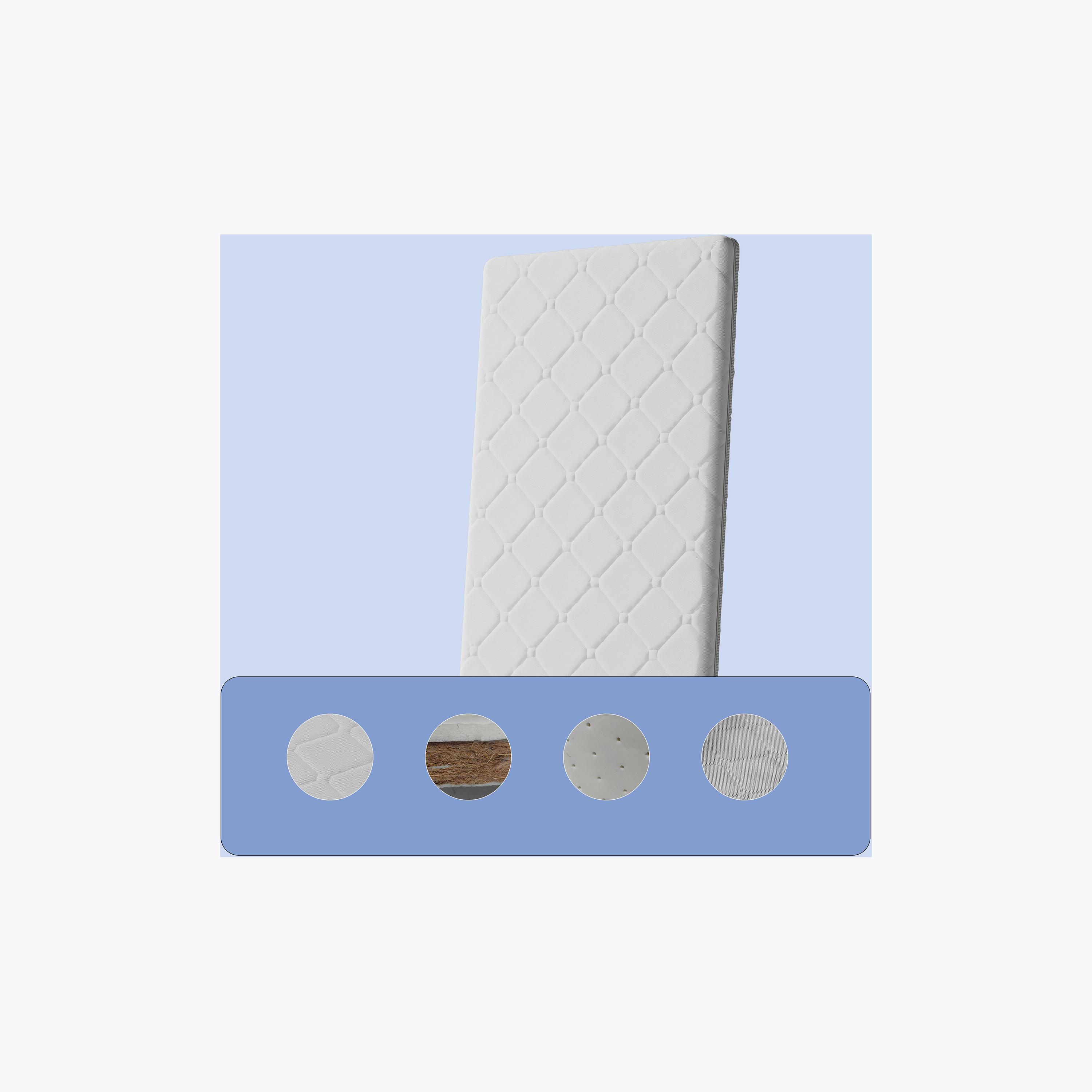 مرتبة سرير أطفال مصنوعة من ألياف جوز الهند العضوية من زرافة - 120 × 60 × 5 سم-baby-nursery-mattresses-image-6