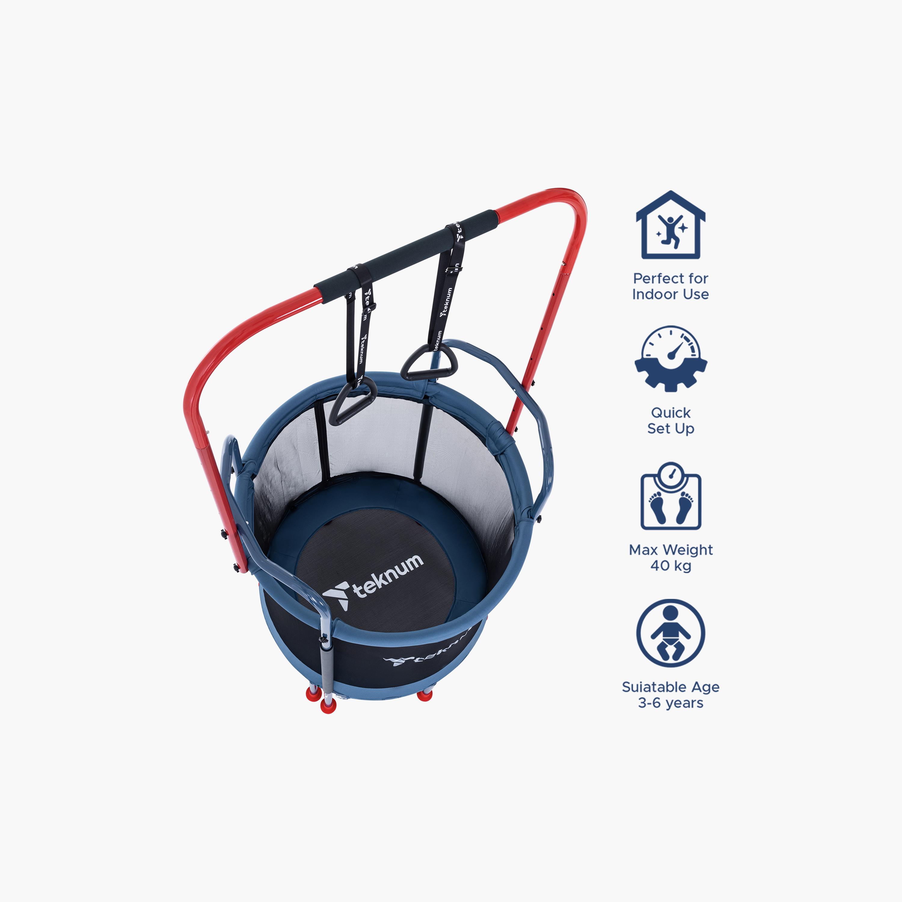Teknum Trampoline Bounce Pro - Blue-toys-outdoor-playhousesandplayards-image-3