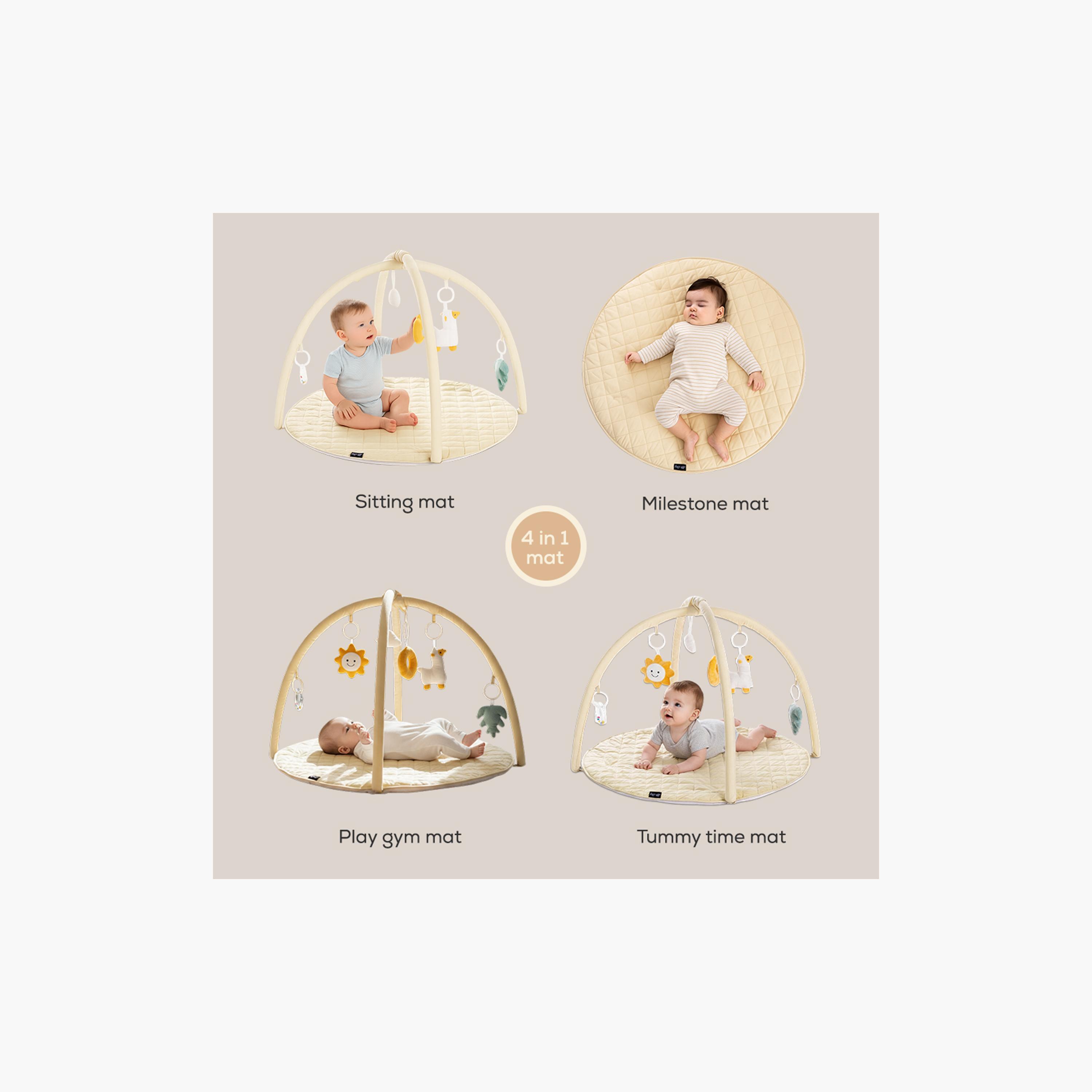 Little Story Baby Play Mat with Hanging Toys-baby-infantactivity-playpensandplaymats-image-3
