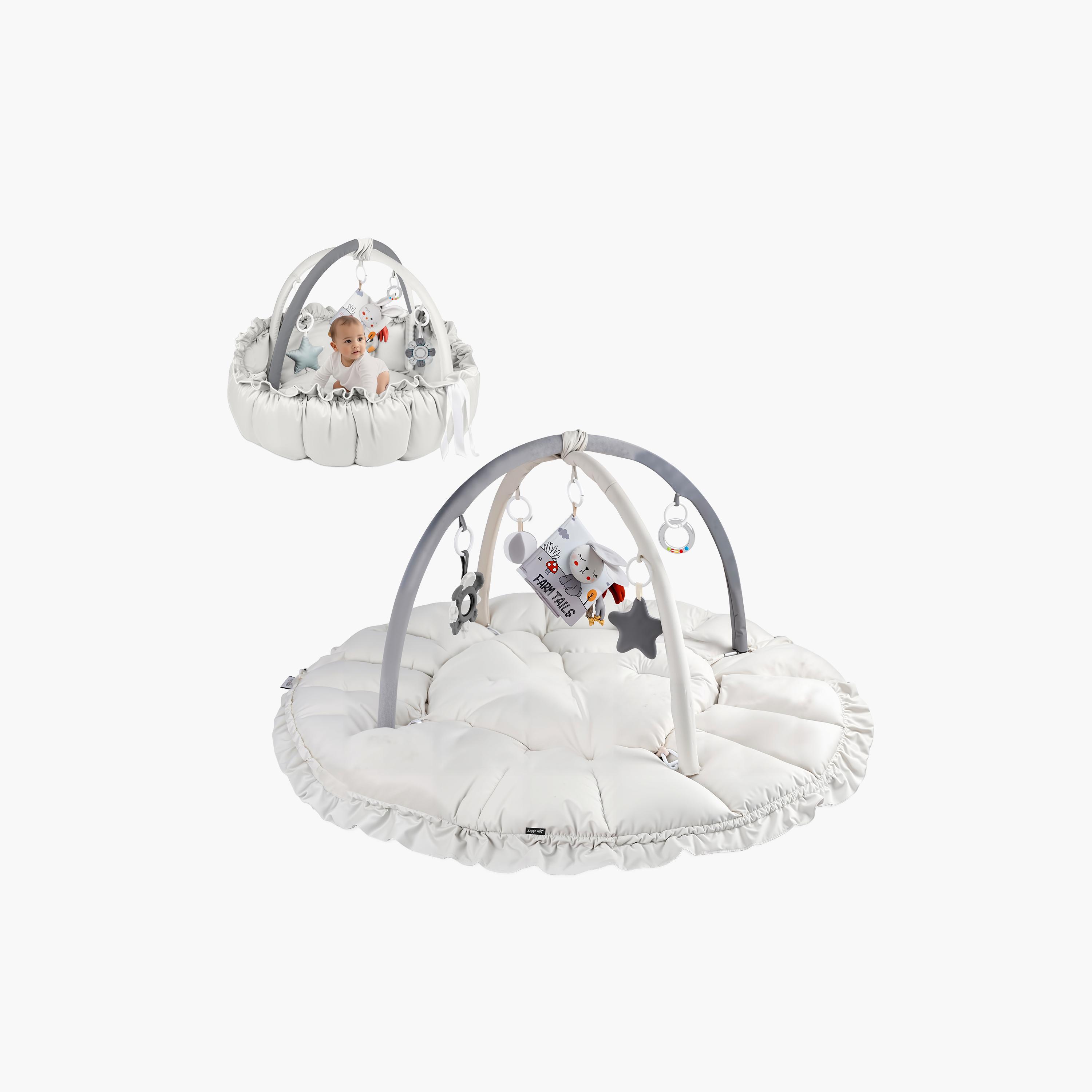 Little Story Baby 5-in-1 Play Mat with Hanging Toys-baby-infantactivity-playpensandplaymats-image-4