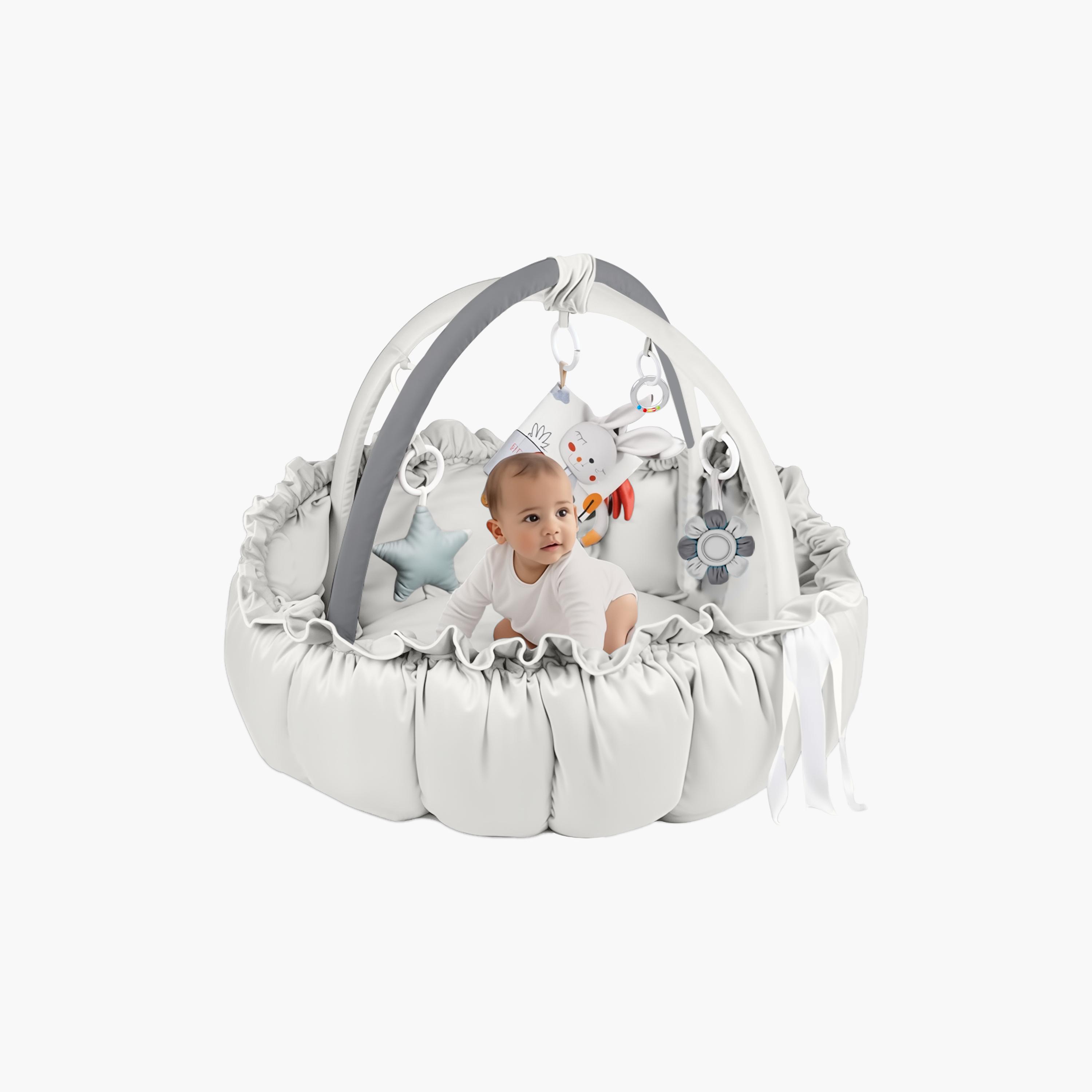 Little Story Baby 5-in-1 Play Mat with Hanging Toys-baby-infantactivity-playpensandplaymats-image-7