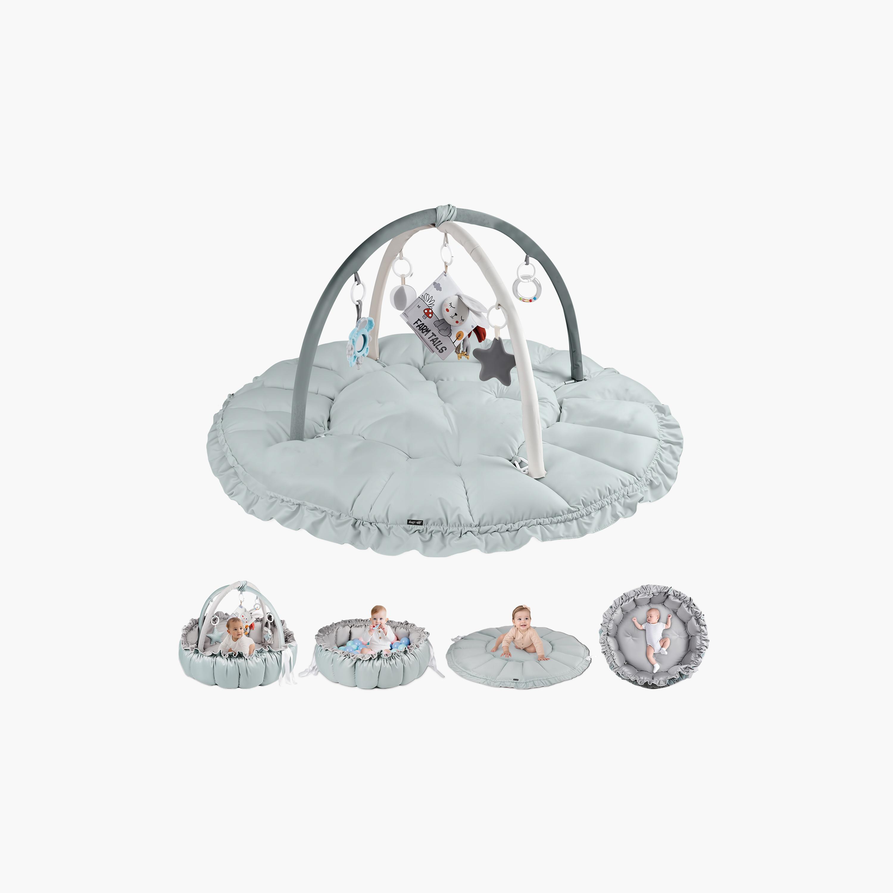 Little Story Baby 5-in-1 Play Mat with Hanging Toys-baby-infantactivity-playpensandplaymats-image-2