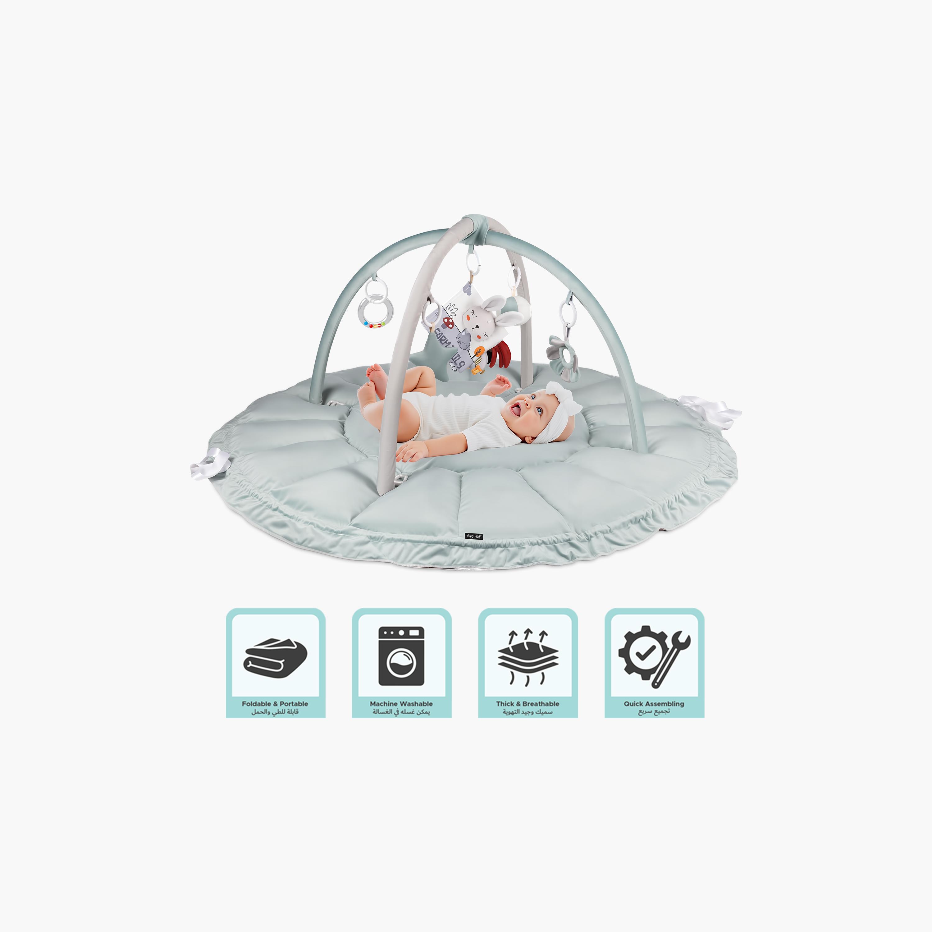 Little Story Baby 5-in-1 Play Mat with Hanging Toys-baby-infantactivity-playpensandplaymats-image-3