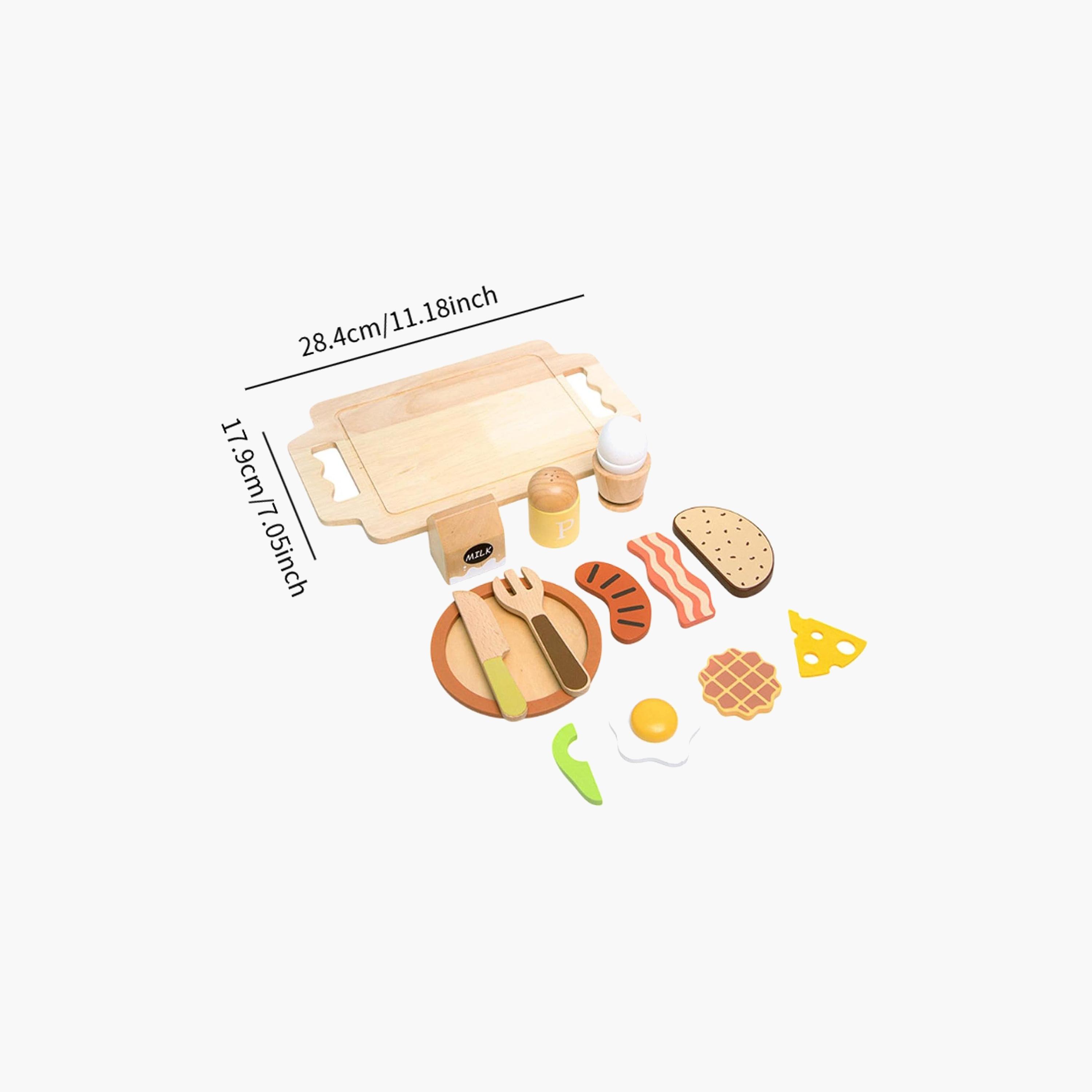 Little Angel Wooden Breakfast Pretend Playset-toys-roleplay-kitchensets-image-5