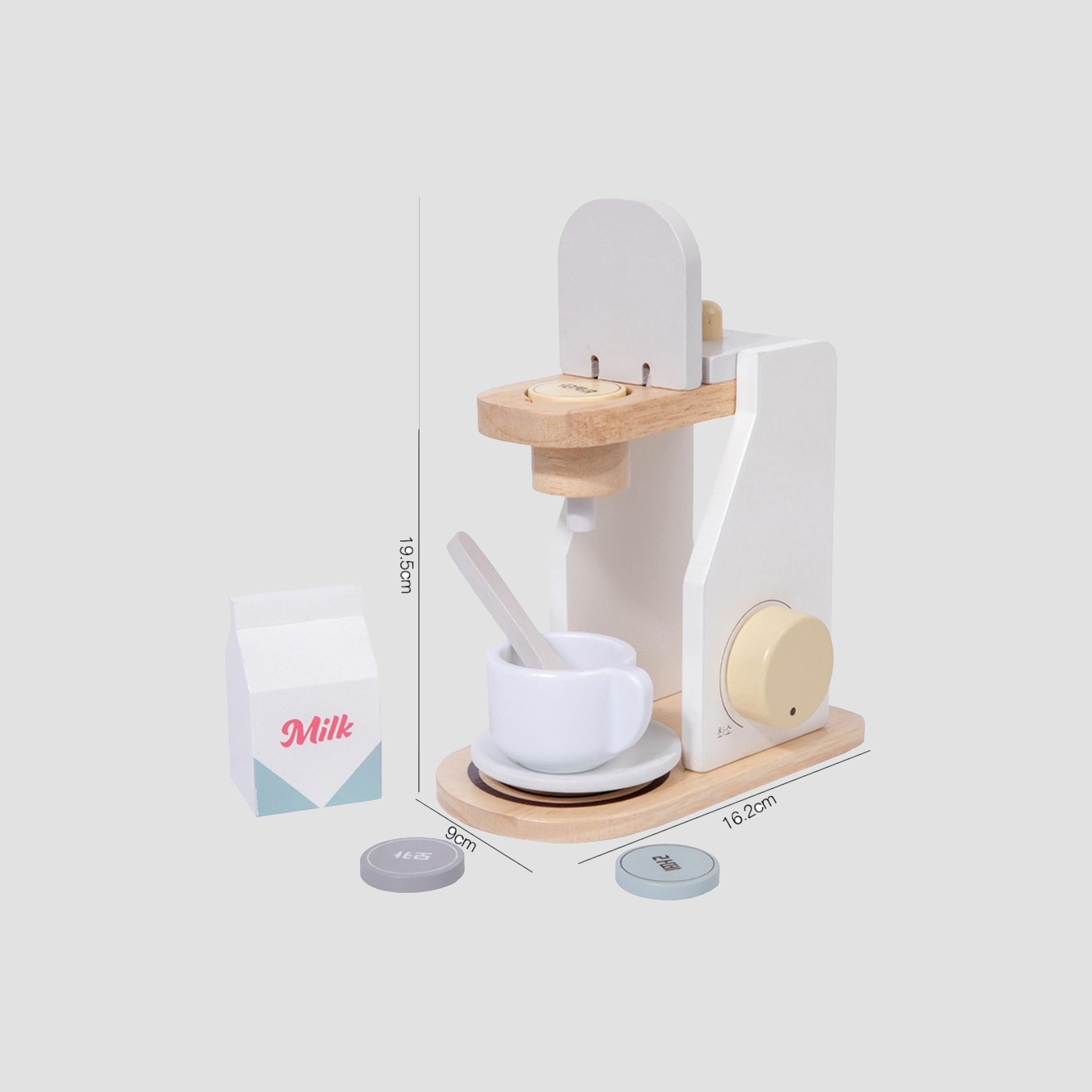 مجموعة لعب صانعة القهوة الخشبية من ليتل أنجل-toys-roleplay-kitchensets-image-4
