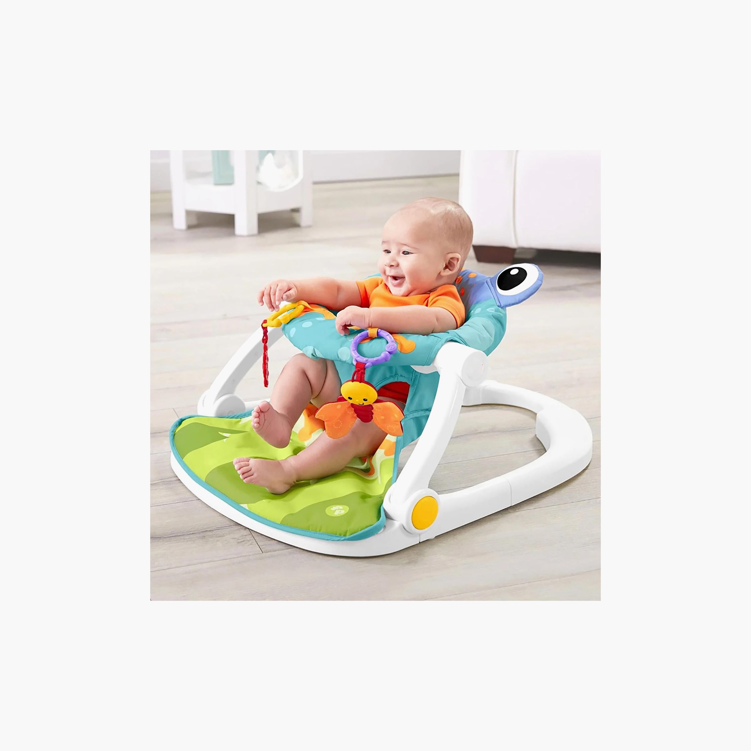مقعد للأطفال قابل للطي للجلوس مع ألعاب ودعم للظهر سيت مي أب من كونيج كيدز-baby-feeding-highchairsandboosters-image-4