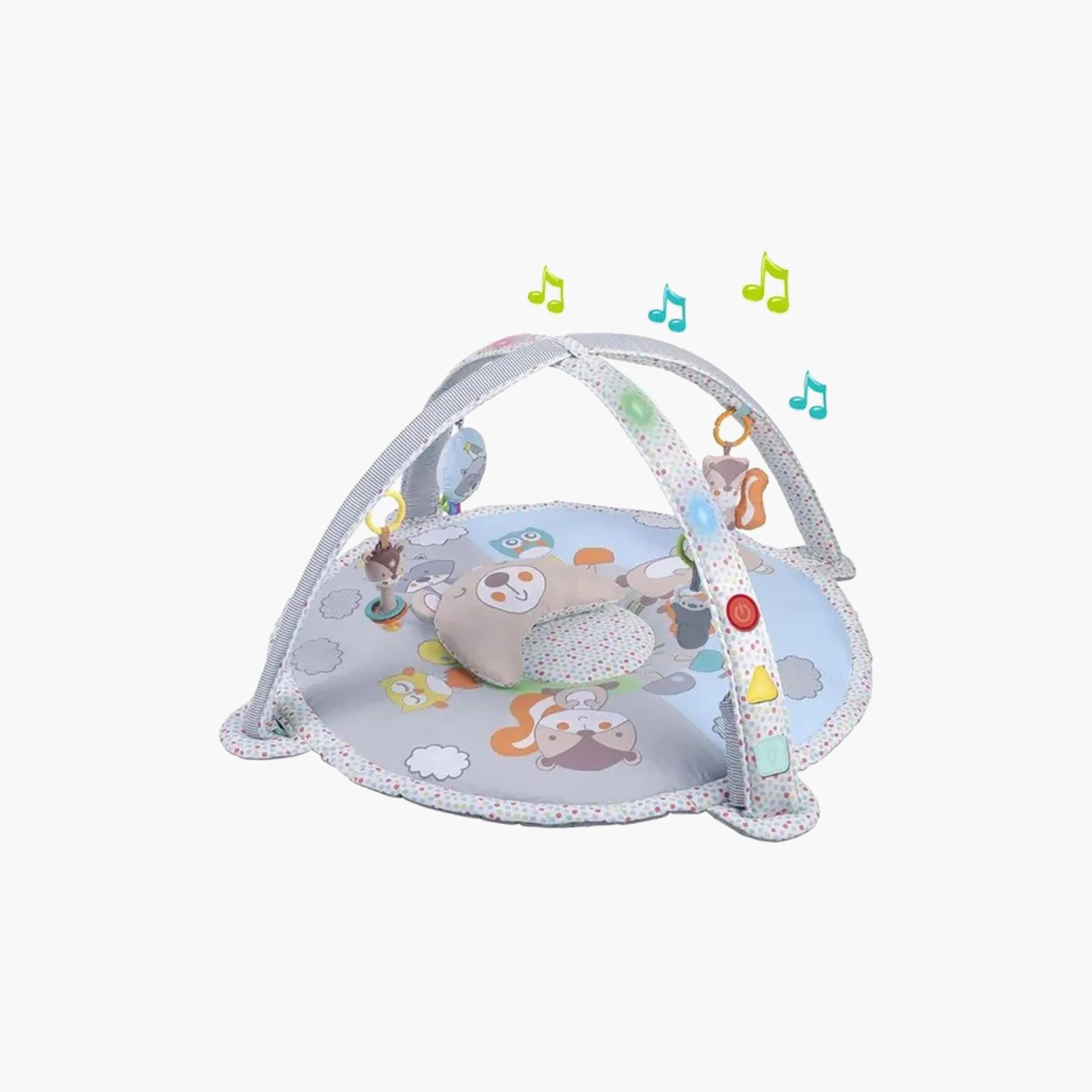 Konig Kids Play Gym Mat with Music, Projection, Pillow & Toys-baby-infantactivity-playgyms-image-1