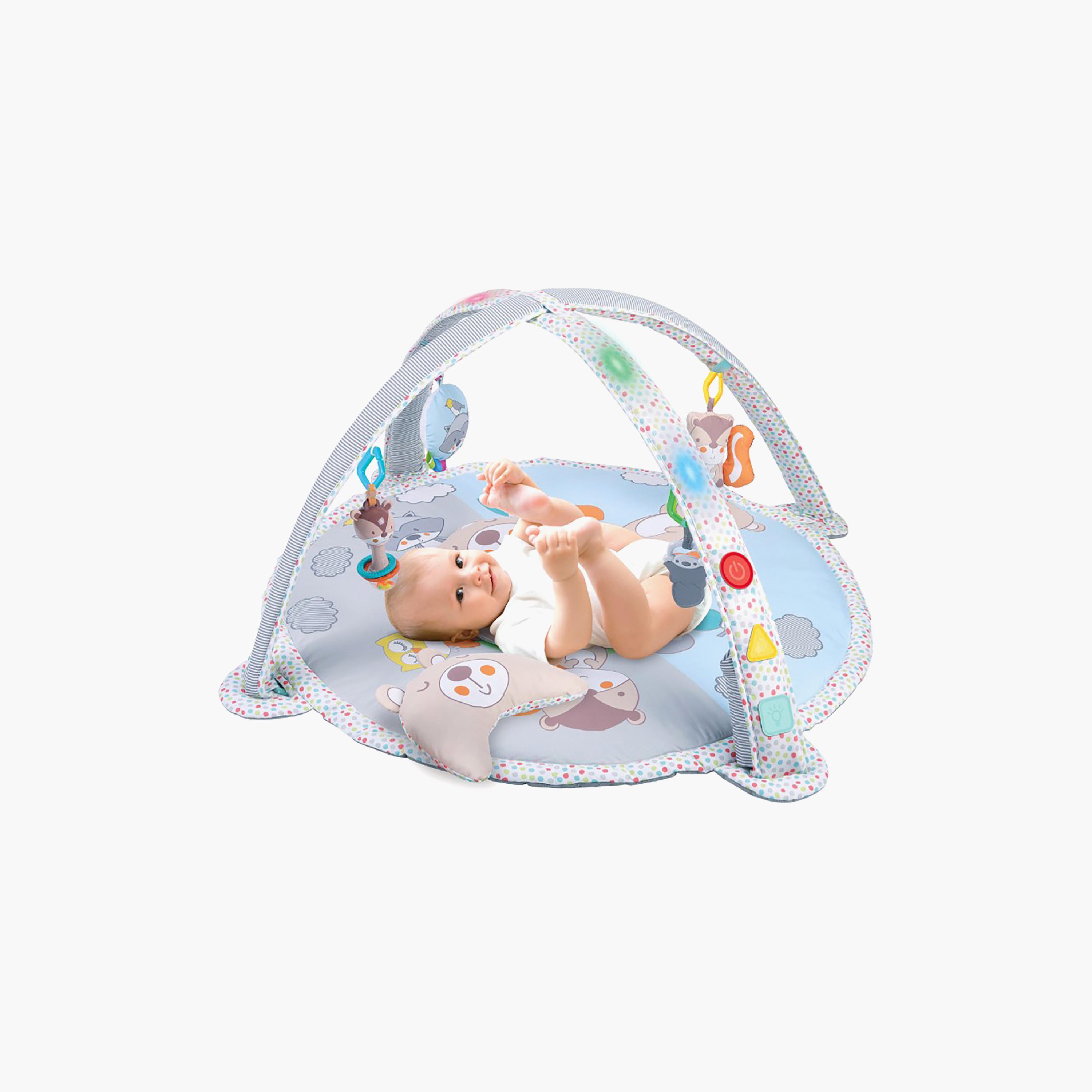 Konig Kids Play Gym Mat with Music, Projection, Pillow & Toys-baby-infantactivity-playgyms-image-2