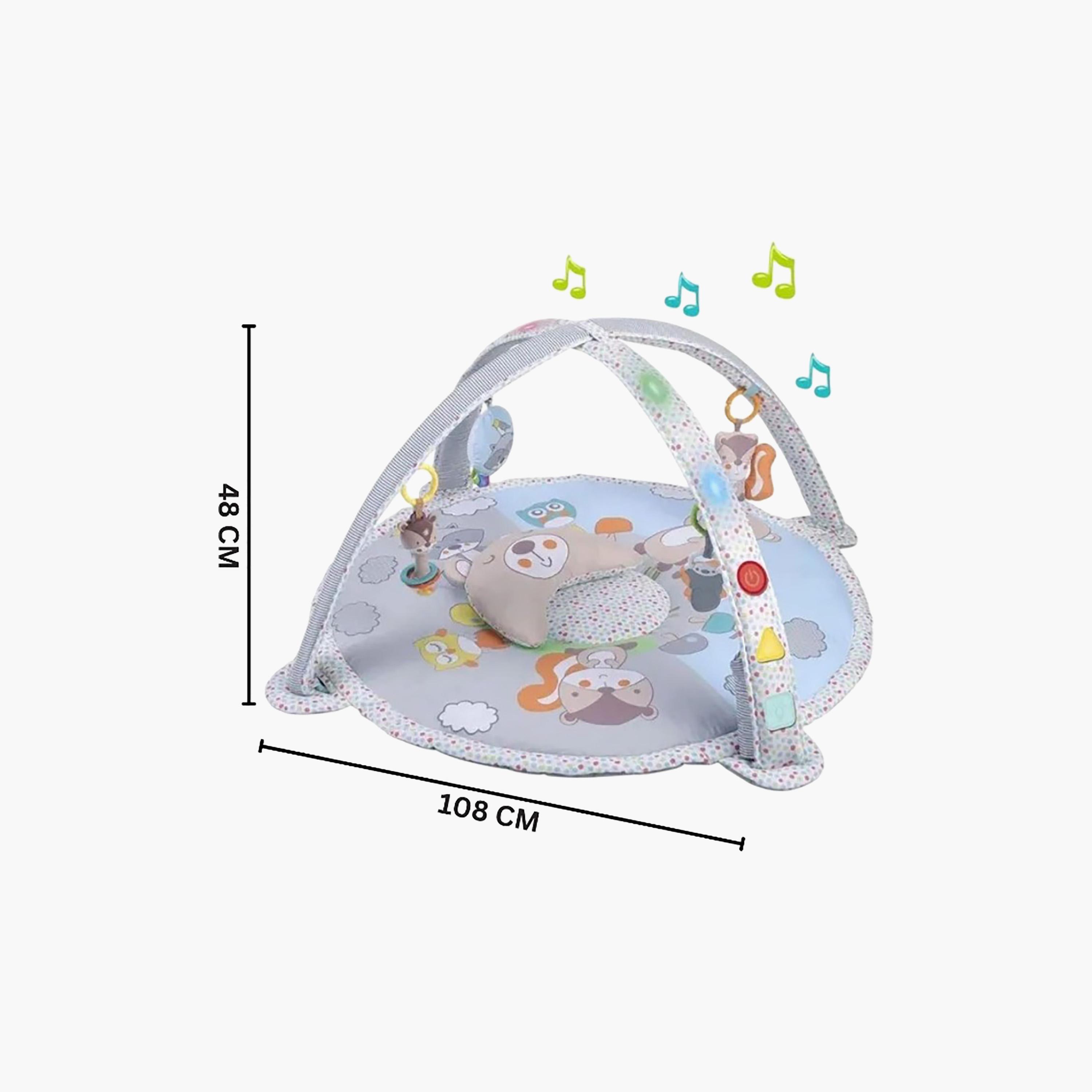 Konig Kids Play Gym Mat with Music, Projection, Pillow & Toys-baby-infantactivity-playgyms-image-8