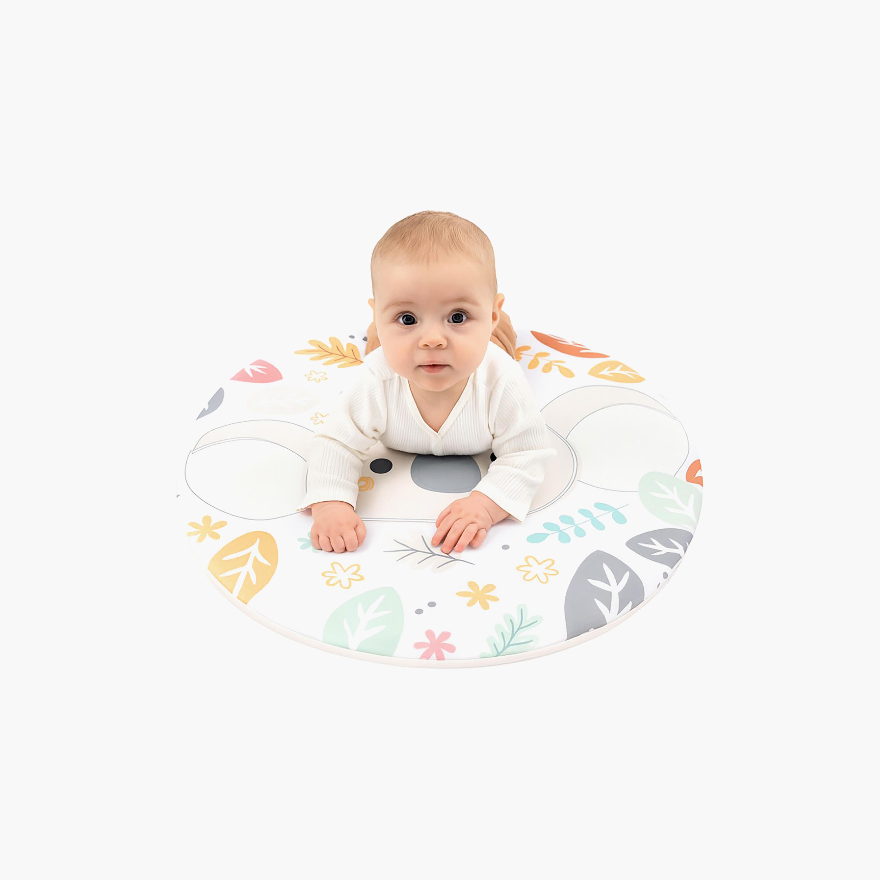 بساط لعب جيم خشبي للأطفال مع ألعاب ناعمة - ورقة شجر من كونيج كيدز-baby-infantactivity-playgyms-image-4