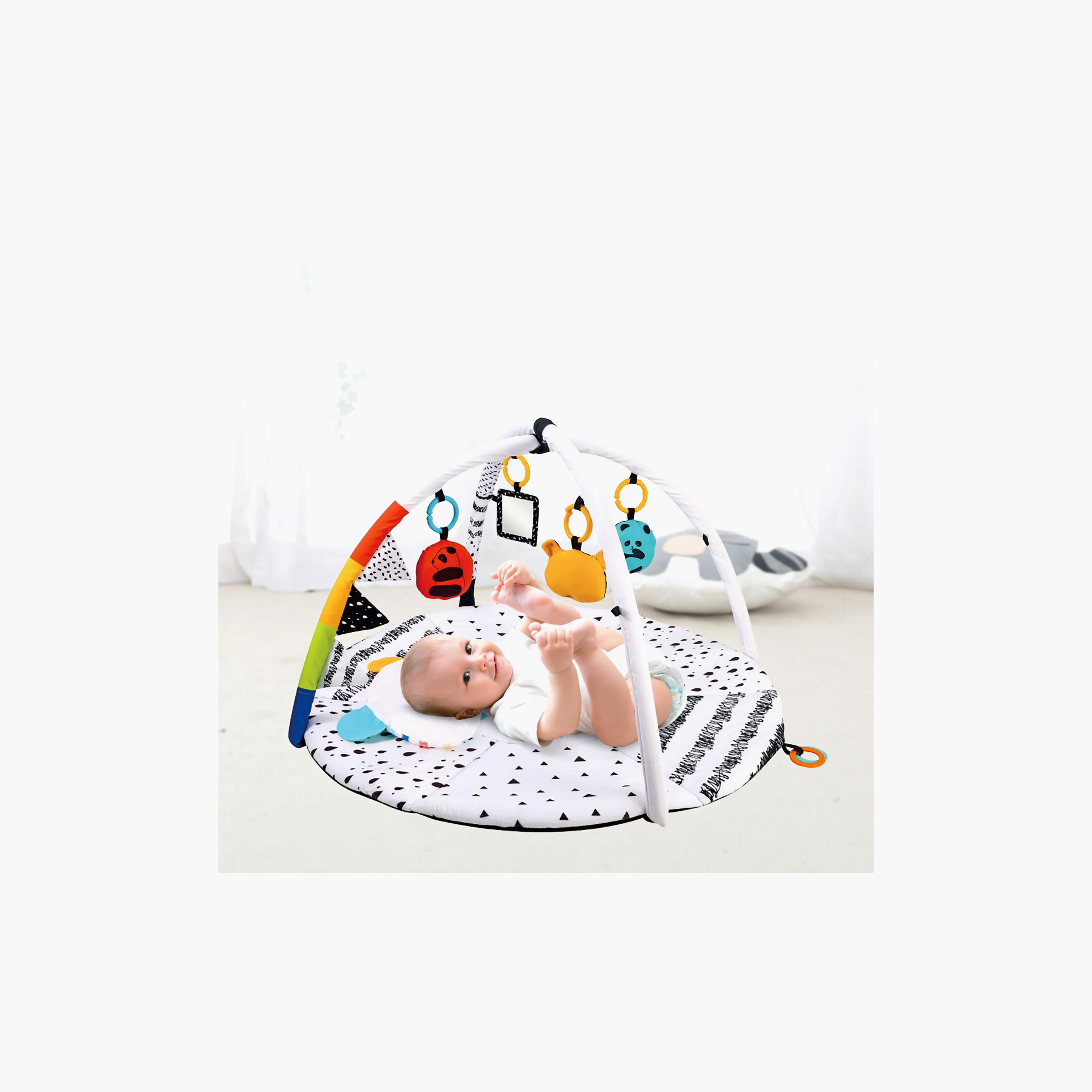 بساط لعب جيم للأنشطة للأطفال مع وسادة وألعاب حسية من كونيج كيدز-baby-infantactivity-playgyms-image-4