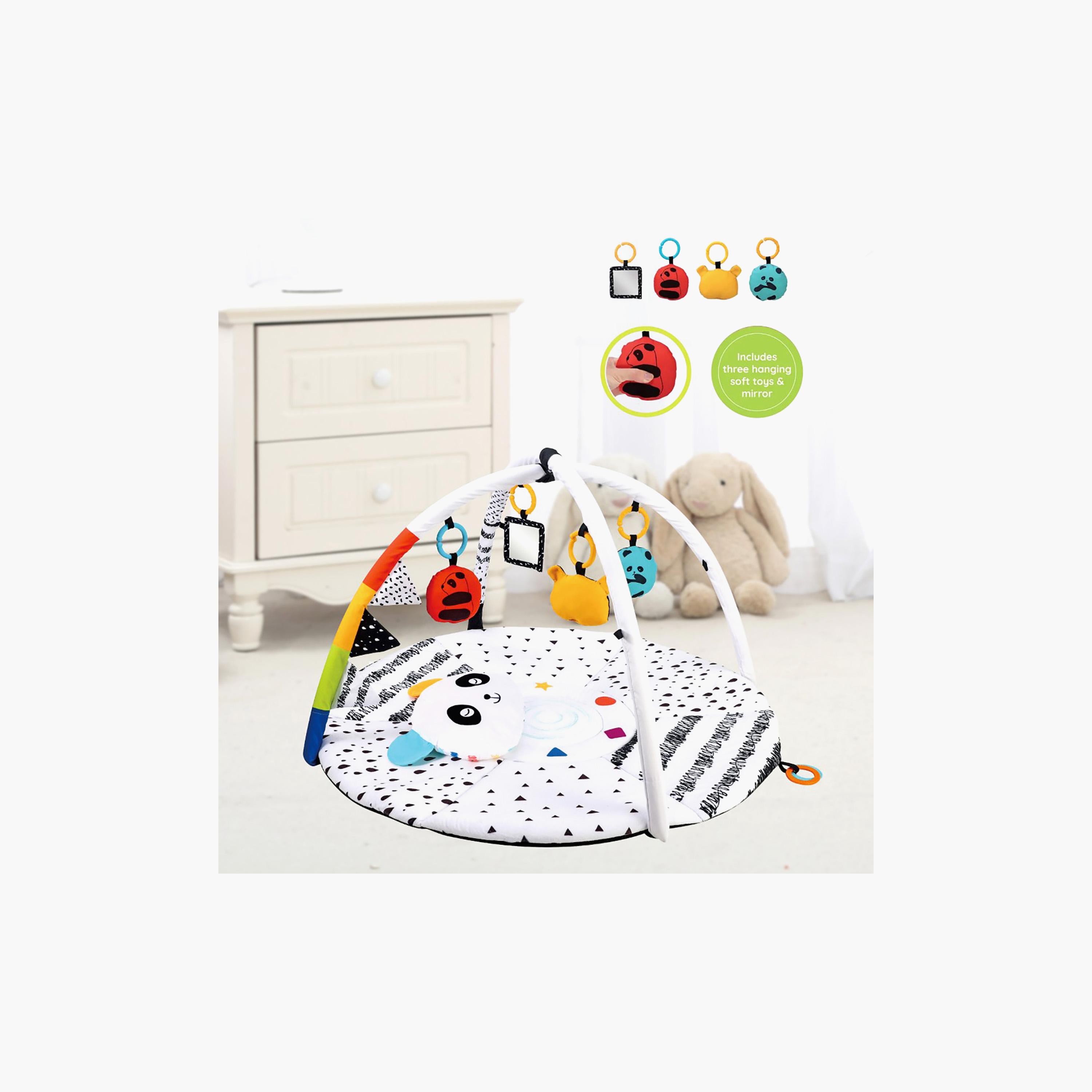 بساط لعب جيم للأنشطة للأطفال مع وسادة وألعاب حسية من كونيج كيدز-baby-infantactivity-playgyms-image-6