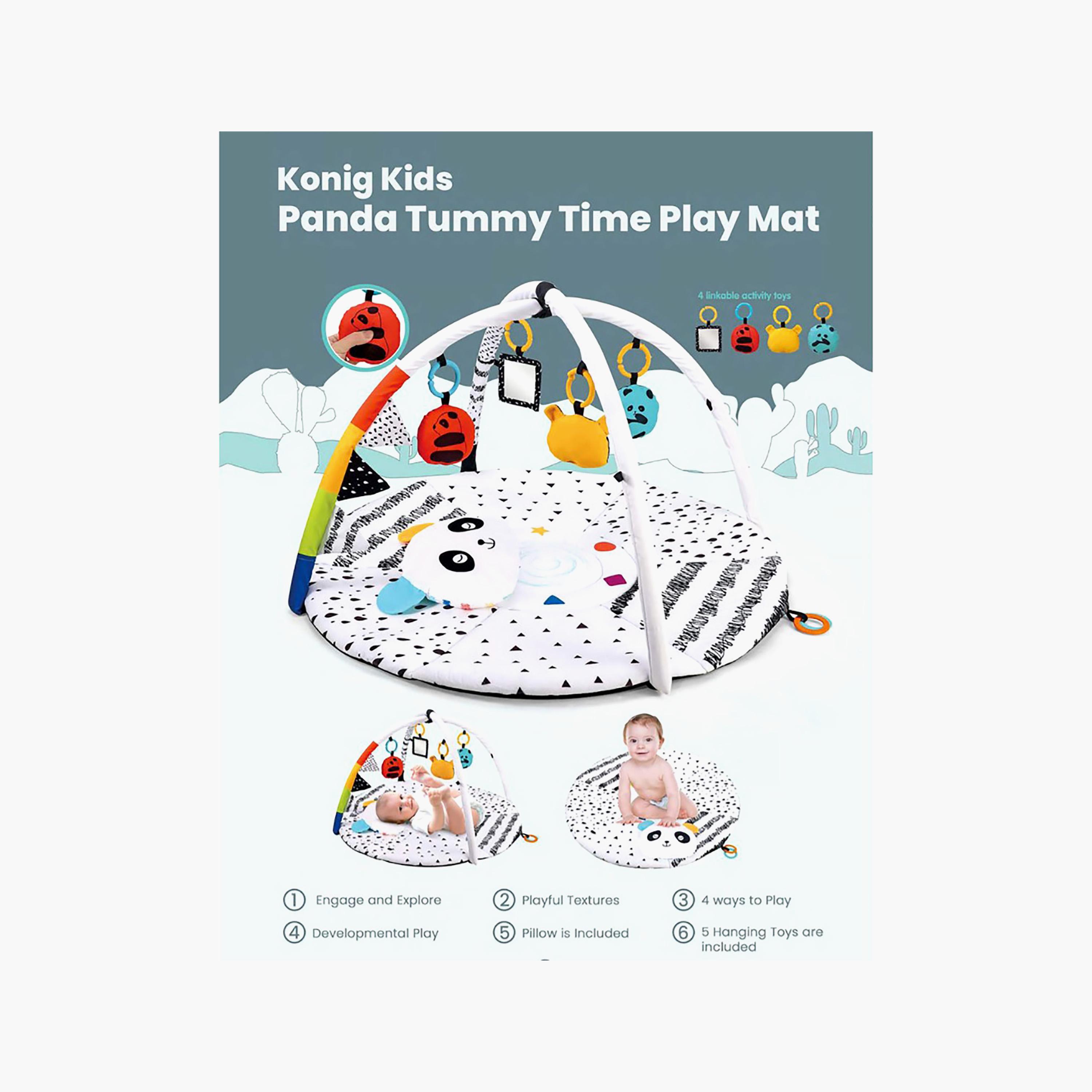 بساط لعب جيم للأنشطة للأطفال مع وسادة وألعاب حسية من كونيج كيدز-baby-infantactivity-playgyms-image-7