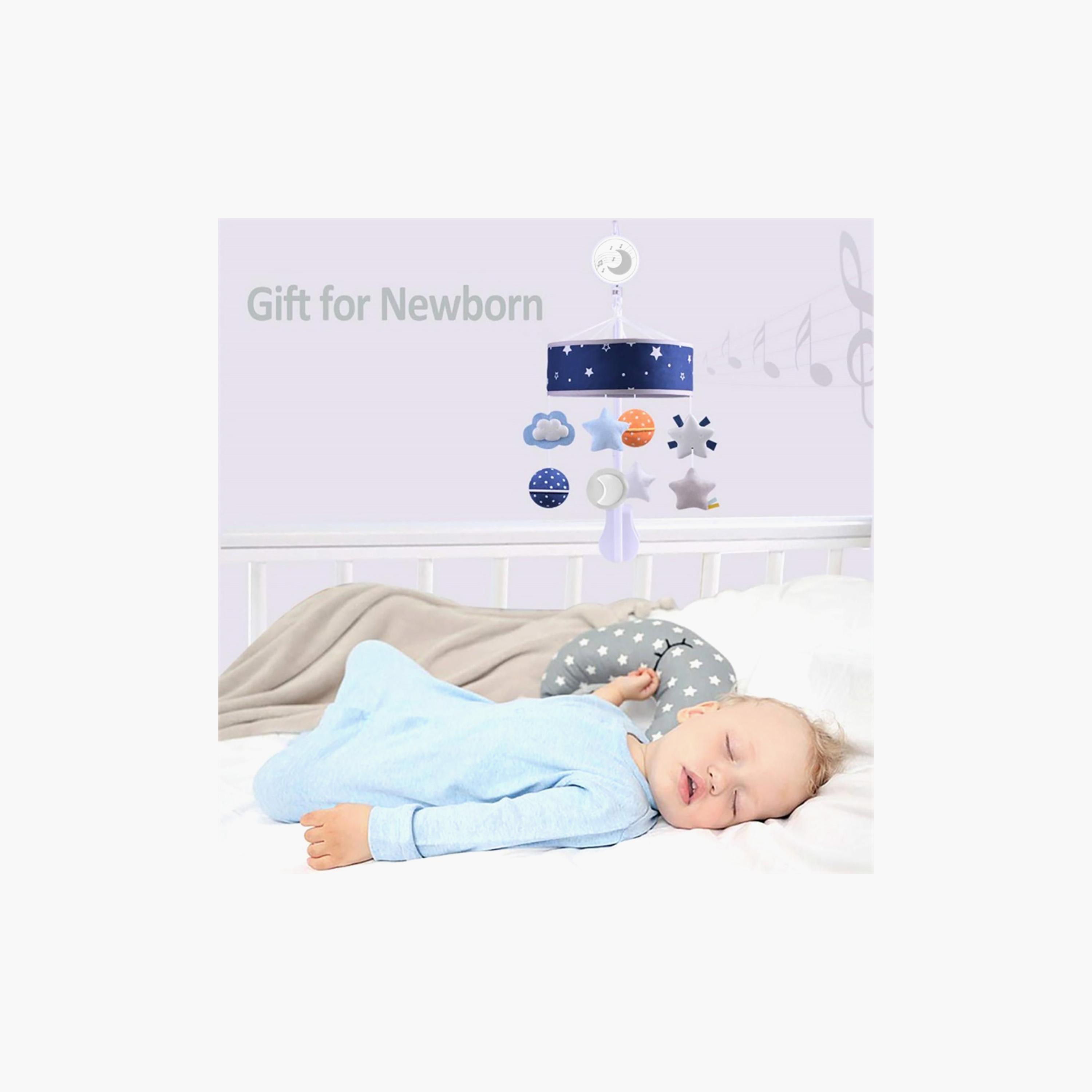Konig Kids Musical Mobile Crib Plush Hanging Toy - Space-toys-babyandtoddlertoys-cribtoys-image-7