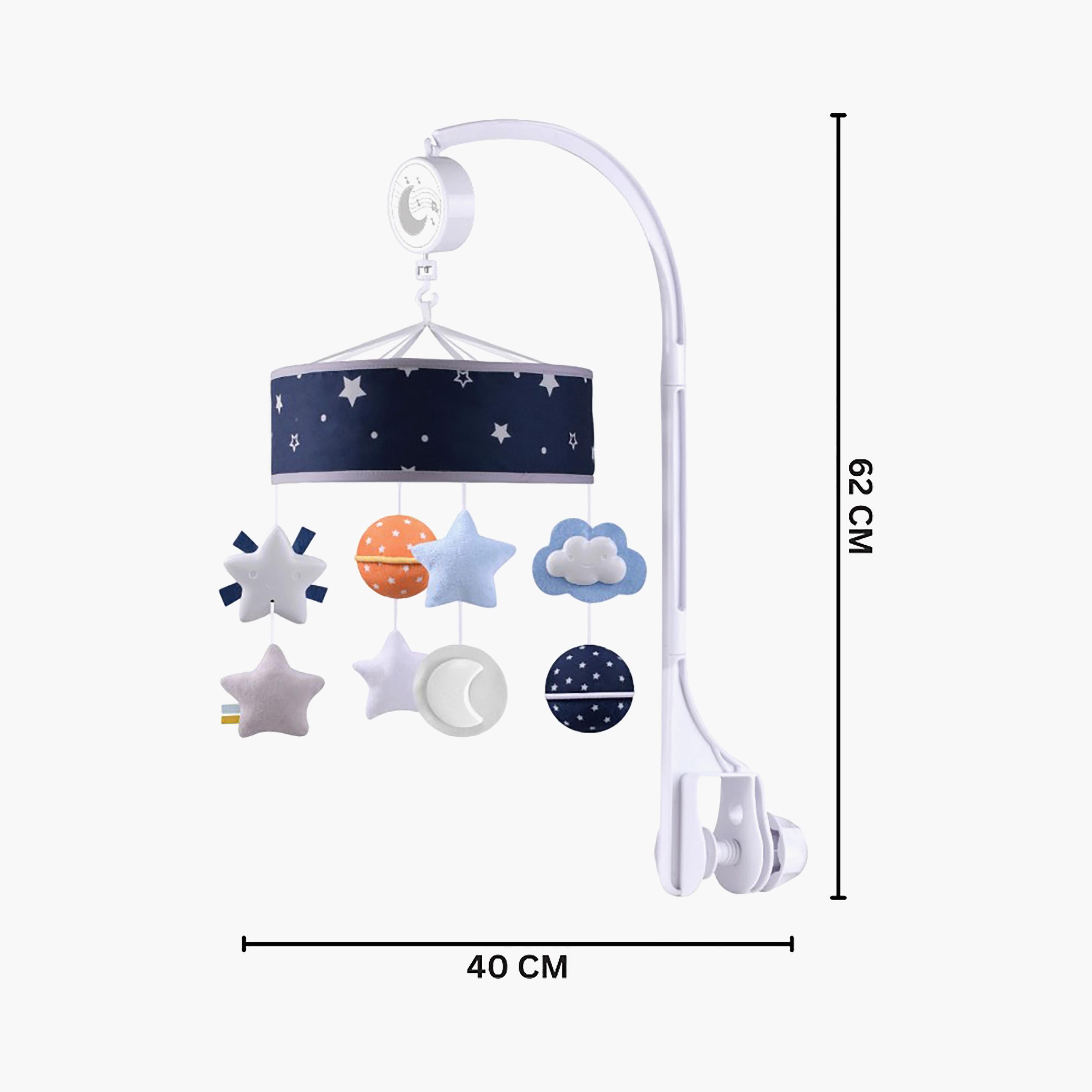 Konig Kids Musical Mobile Crib Plush Hanging Toy - Space-toys-babyandtoddlertoys-cribtoys-image-8