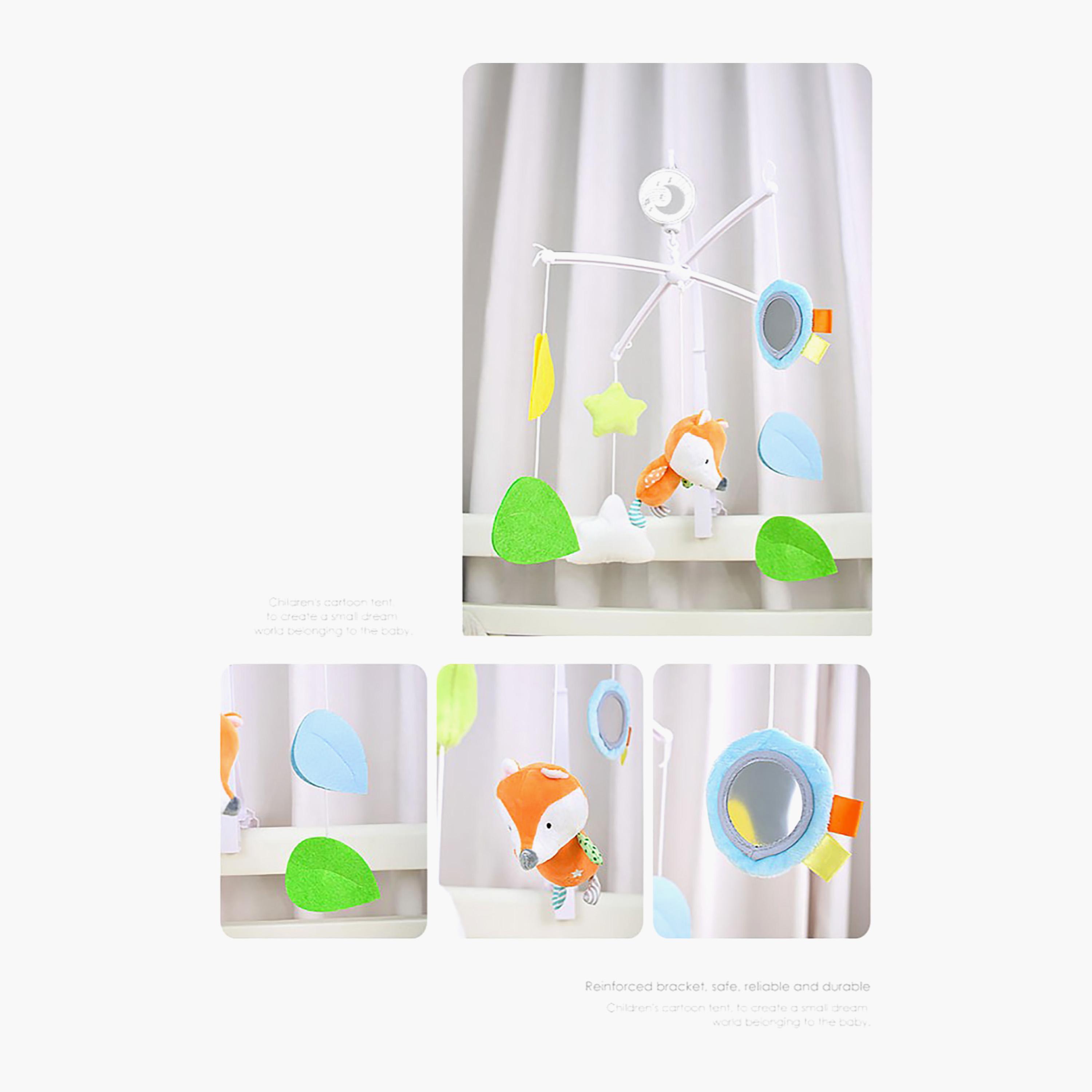 Konig Kids Musical Mobile Crib Plush Hanging Toys - Fox-toys-babyandtoddlertoys-cribtoys-image-5