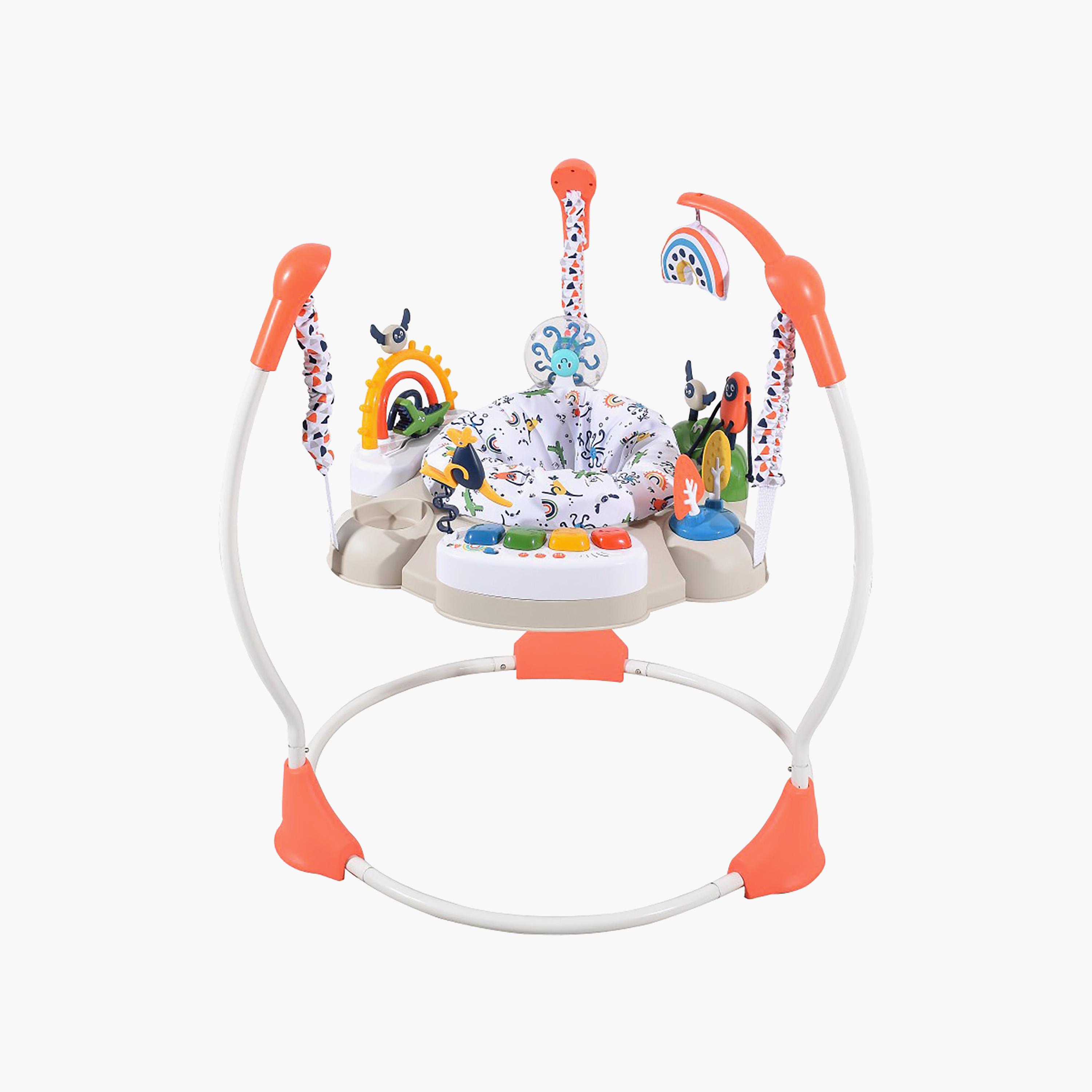 Konig Kids Jumper Activity Center with Music, Lights & Hanging Toys-baby-infantactivity-bouncers-image-1