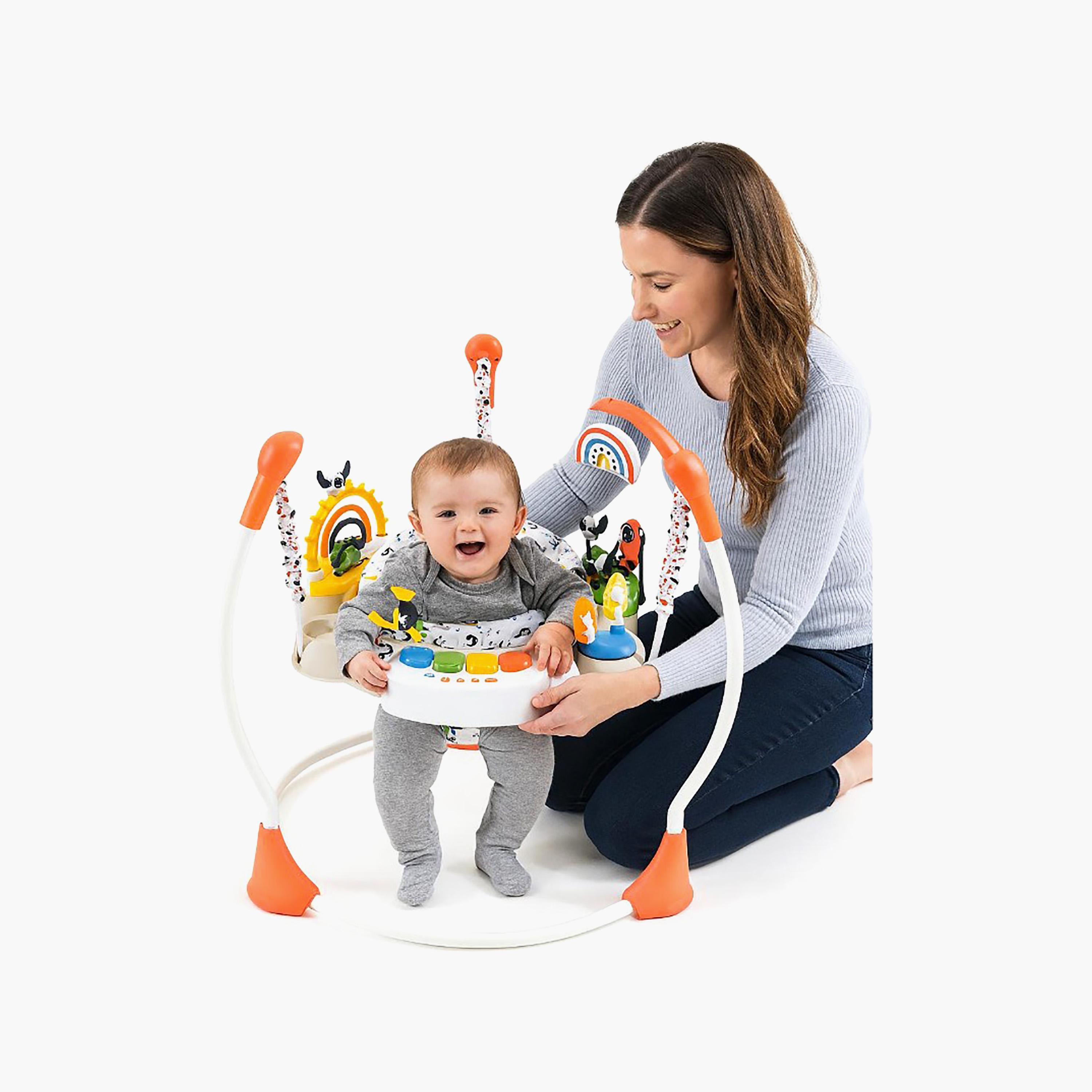 Konig Kids Jumper Activity Center with Music, Lights & Hanging Toys-baby-infantactivity-bouncers-image-2