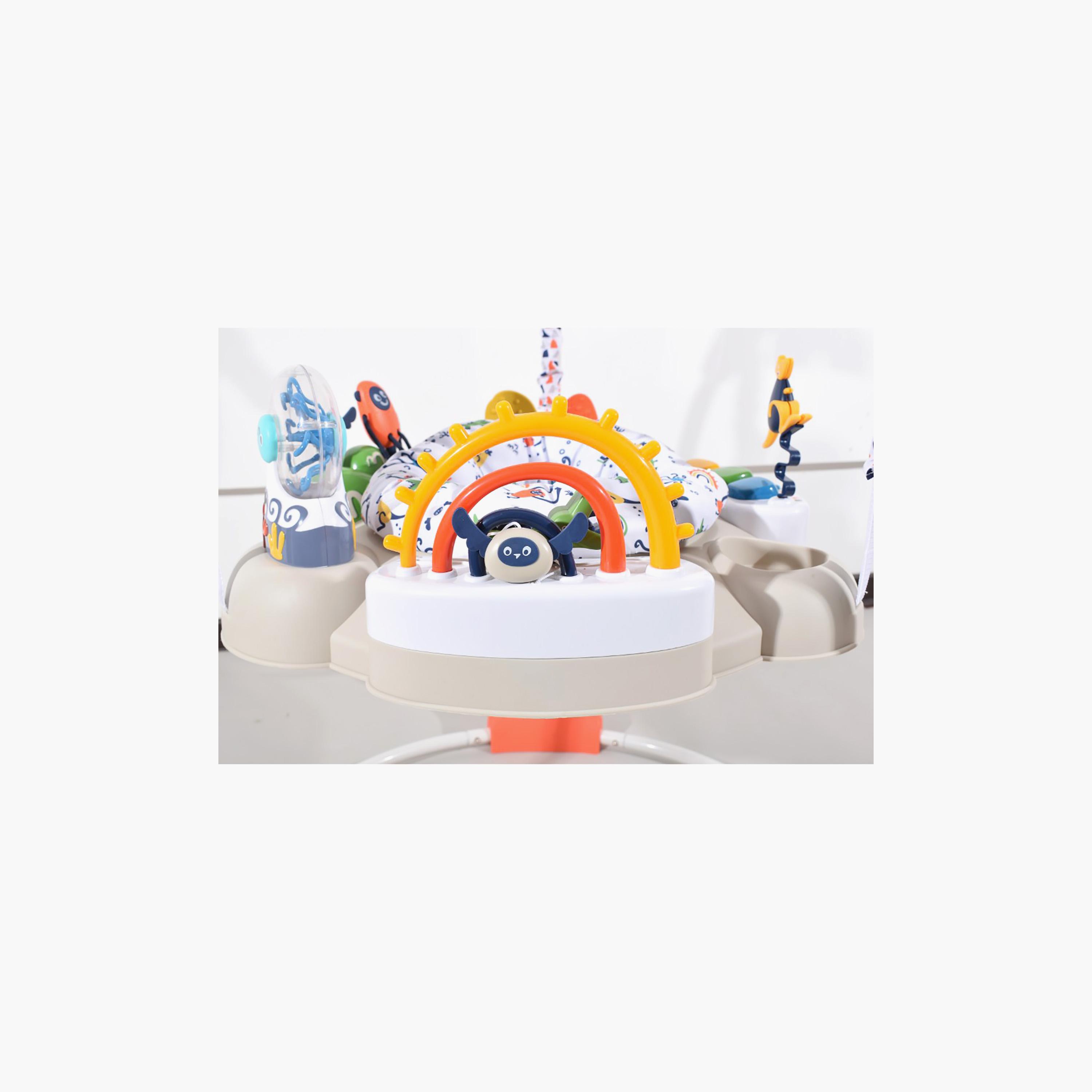 Konig Kids Jumper Activity Center with Music, Lights & Hanging Toys-baby-infantactivity-bouncers-image-7