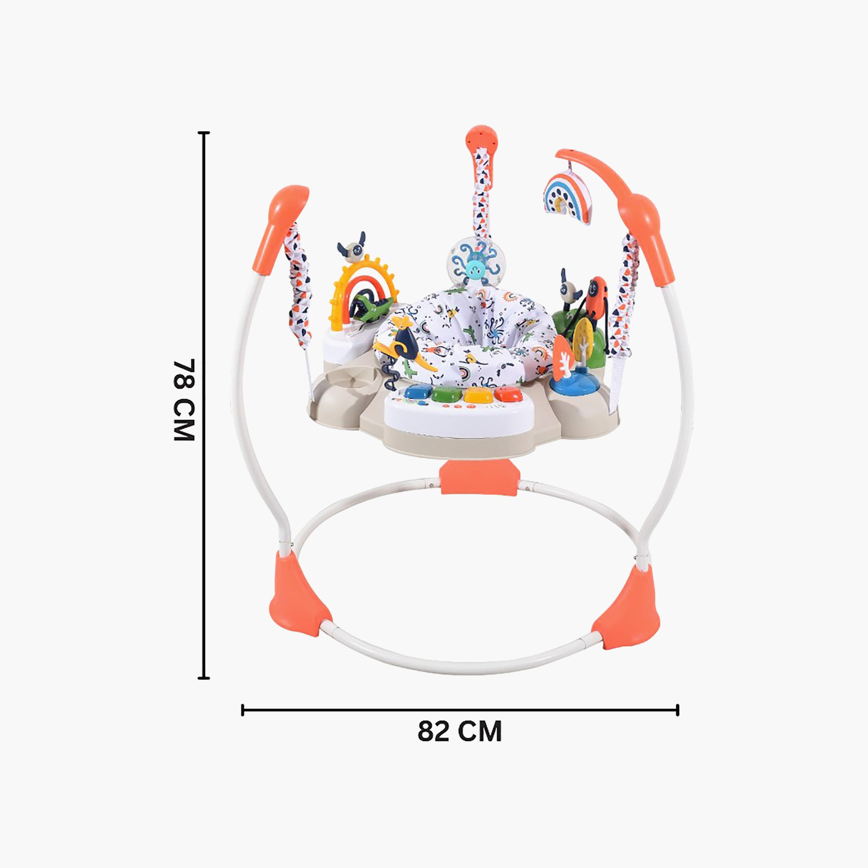 Konig Kids Jumper Activity Center with Music, Lights & Hanging Toys-baby-infantactivity-bouncers-image-8