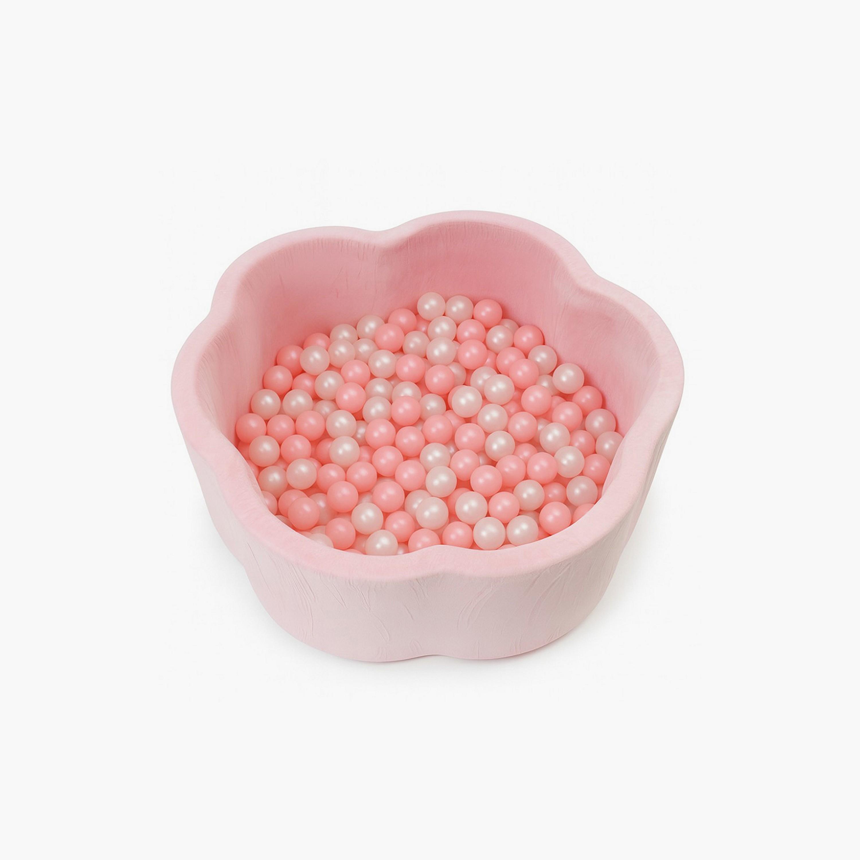 Little Angel Soft Foam Ball Pit with 200 Balls - Flower Shape-baby-infantactivity-playpensandplaymats-image-1