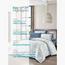 طقم لحاف سوبر كينج 6 قطع بطبعات - دونتيلا - 230x250 سم-InfluencerCodes_Ramadan26_All_20012026-image-2
