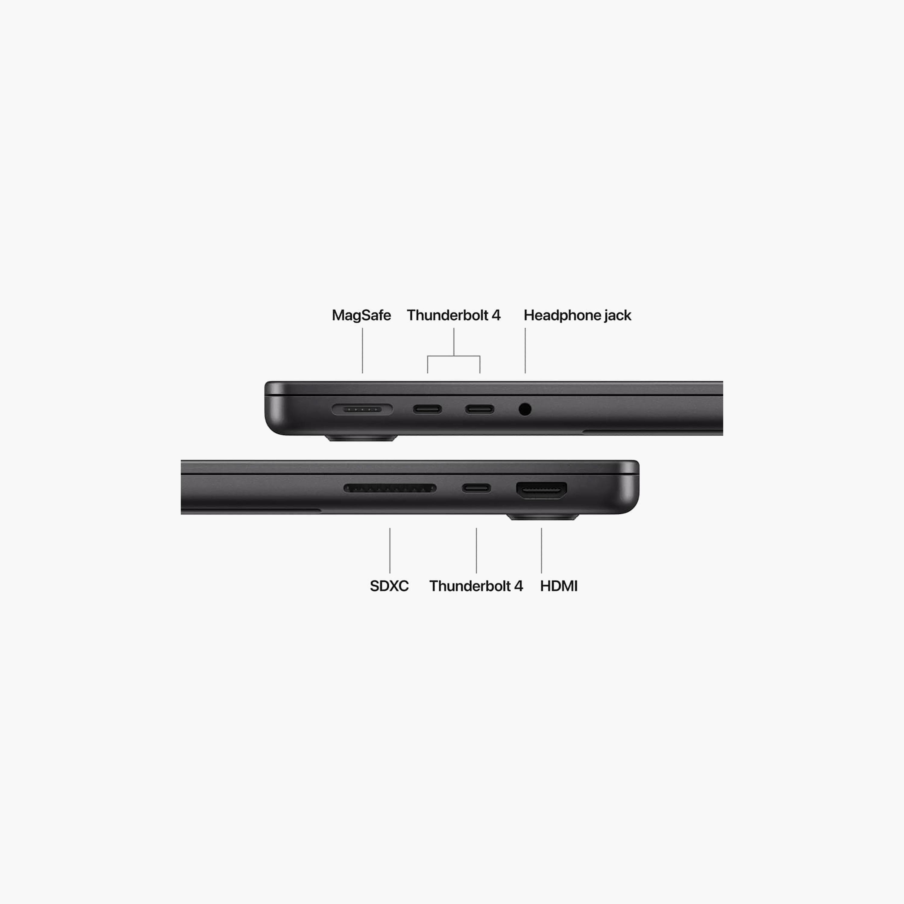 ماكبوك برو 14" : M5 معالج (CPU) ورسومات (GPU) 10 أنوية 16 جيجا SSD 1 تيرا - مفاتيح إنجليزية وعربية-electronics-laptops-image-7