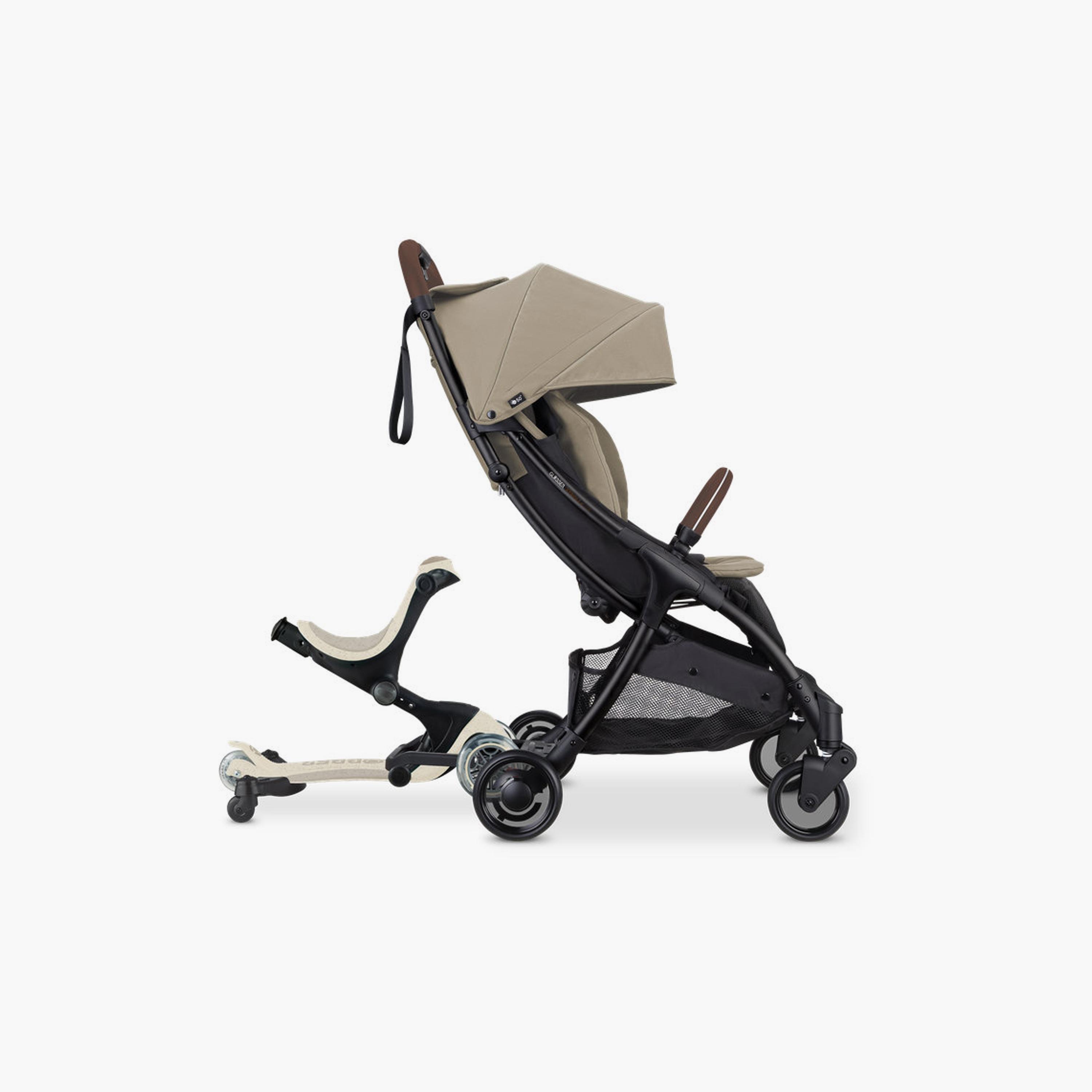 Globber Stroll Lite Stroller Scooter Connector - Black-baby-gear-strollersandprams-accessories-image-3