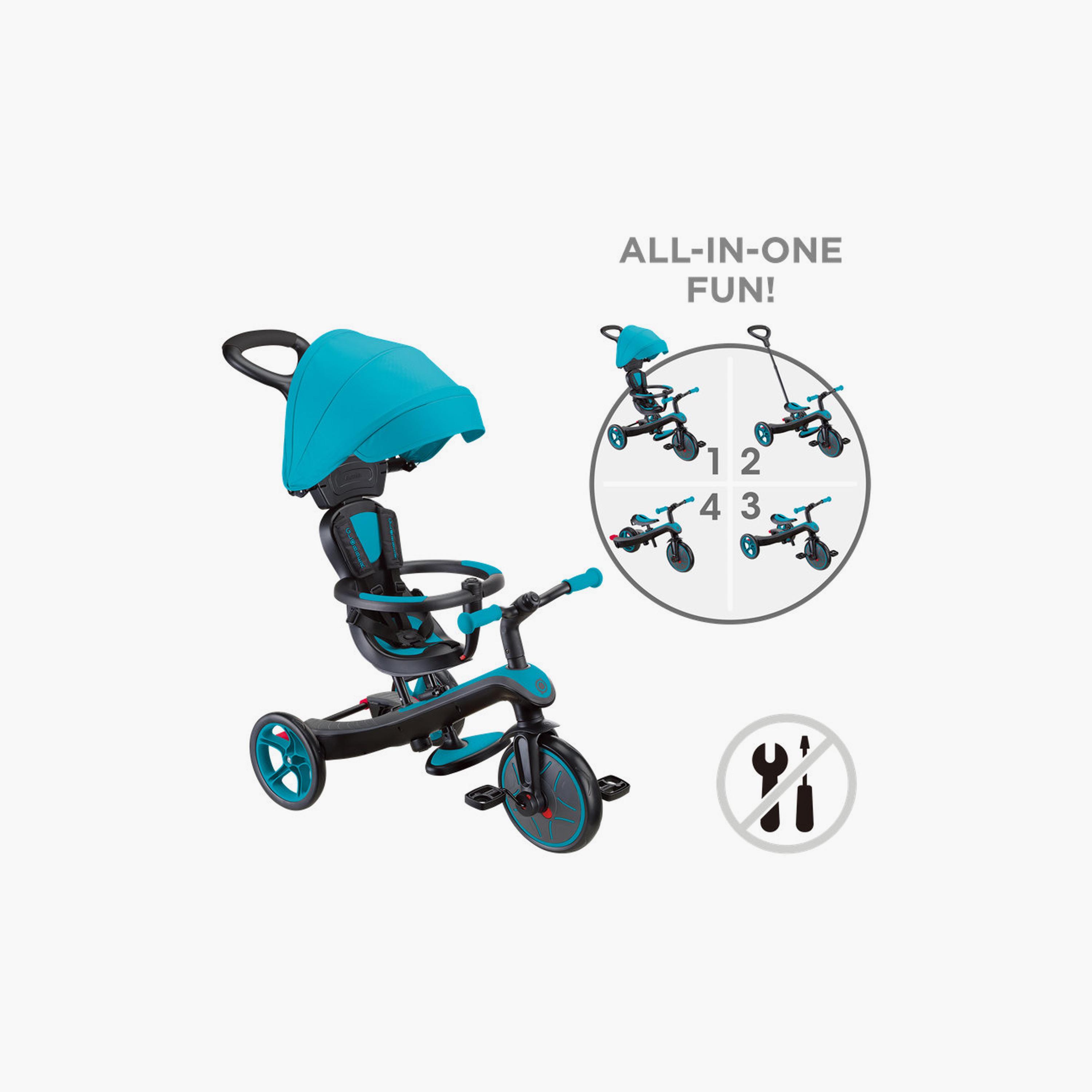 Globber Explorer 3-in-1 Convertible Trike-toys-outdoor-bikesandrideons-trikes-image-17