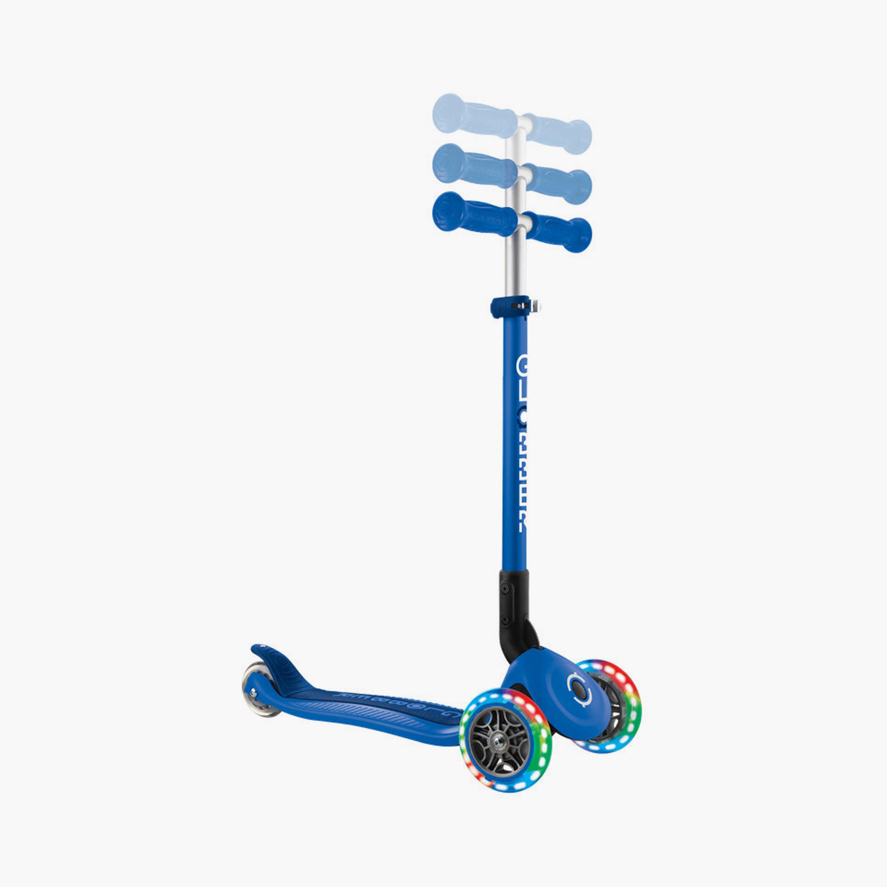 سكوتر بريمو القابل للطي بثلاث عجلات مع أضواء LED من غلوبر-toys-outdoor-scooters-image-2