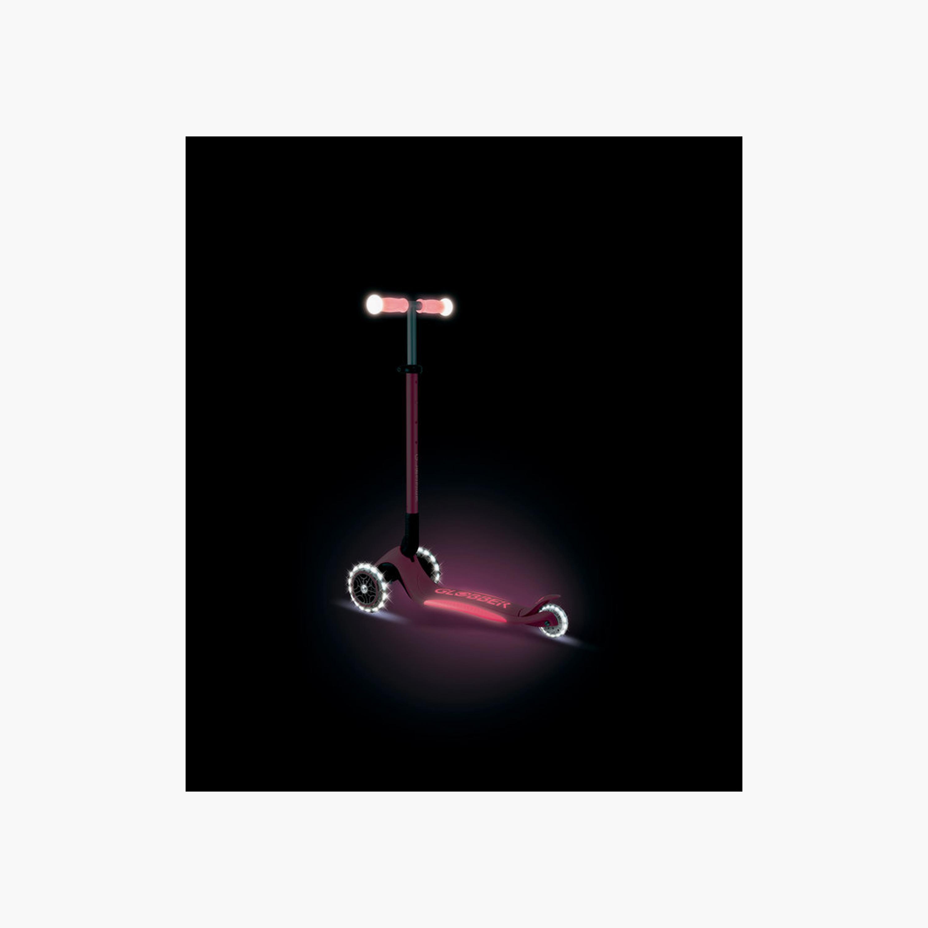 Globber Elite Glow Lights 3-Wheel Scooter with LED Flashing Wheels-toys-outdoor-scooters-image-7