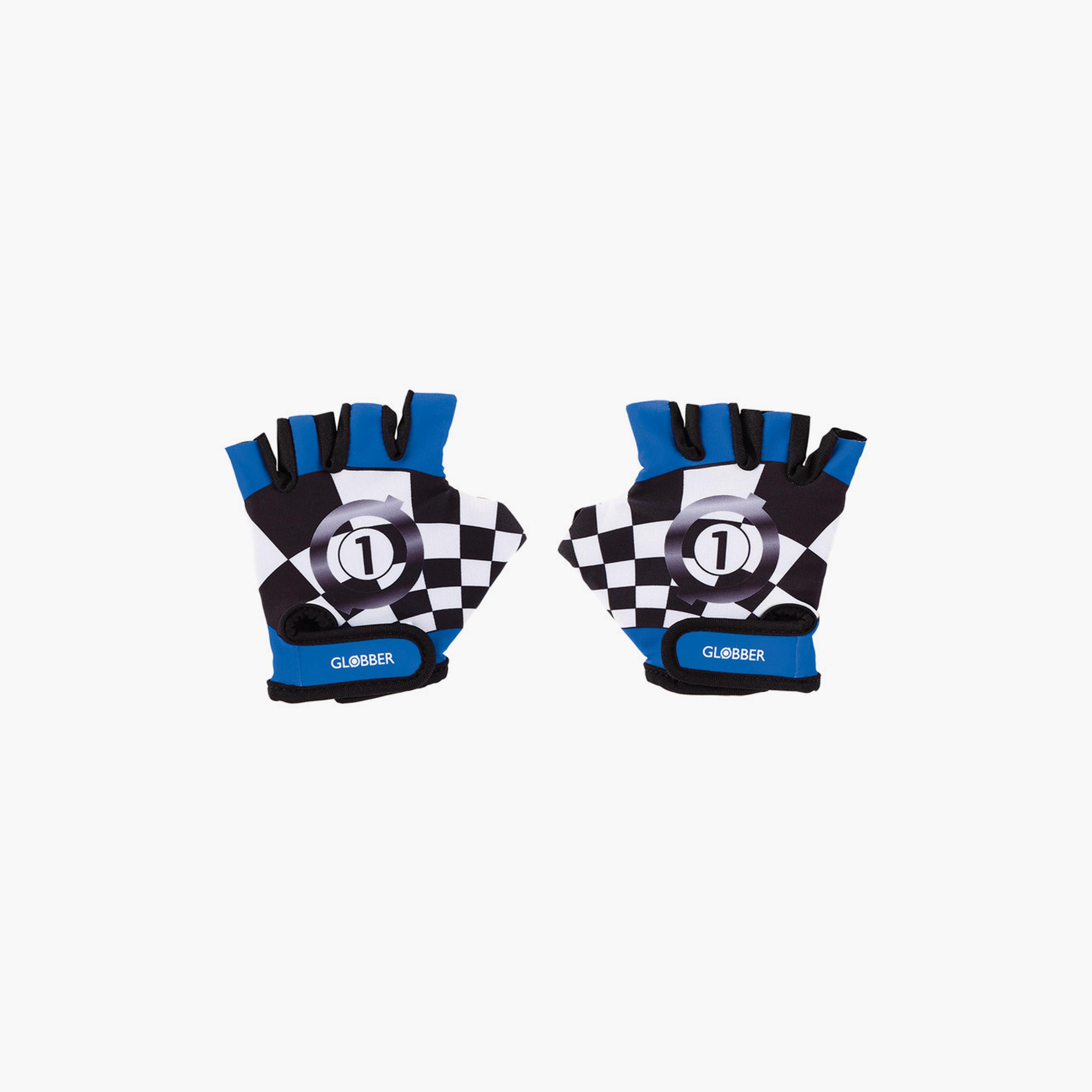 Globber Protective Gloves - Racing Blue-toys-outdoor-bikesandrideons-bikesafetyaccessories-image-1
