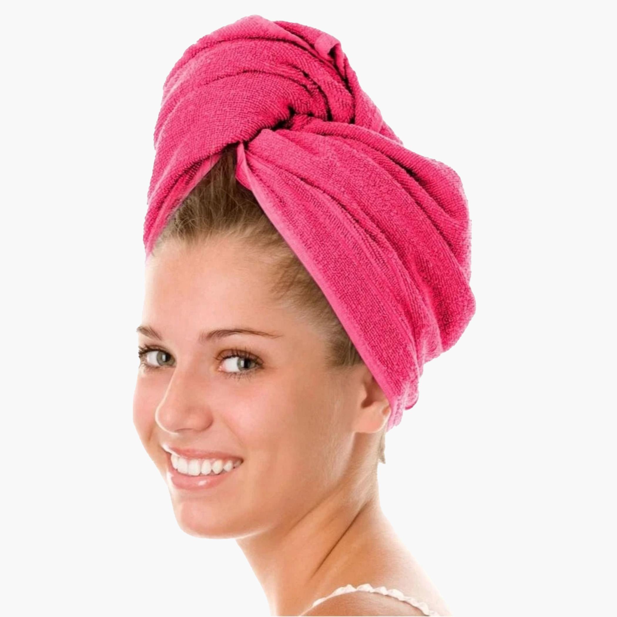 Cotton Hair Wrap Towel-household-bathandlaundry-bathlinen-towels-image-1