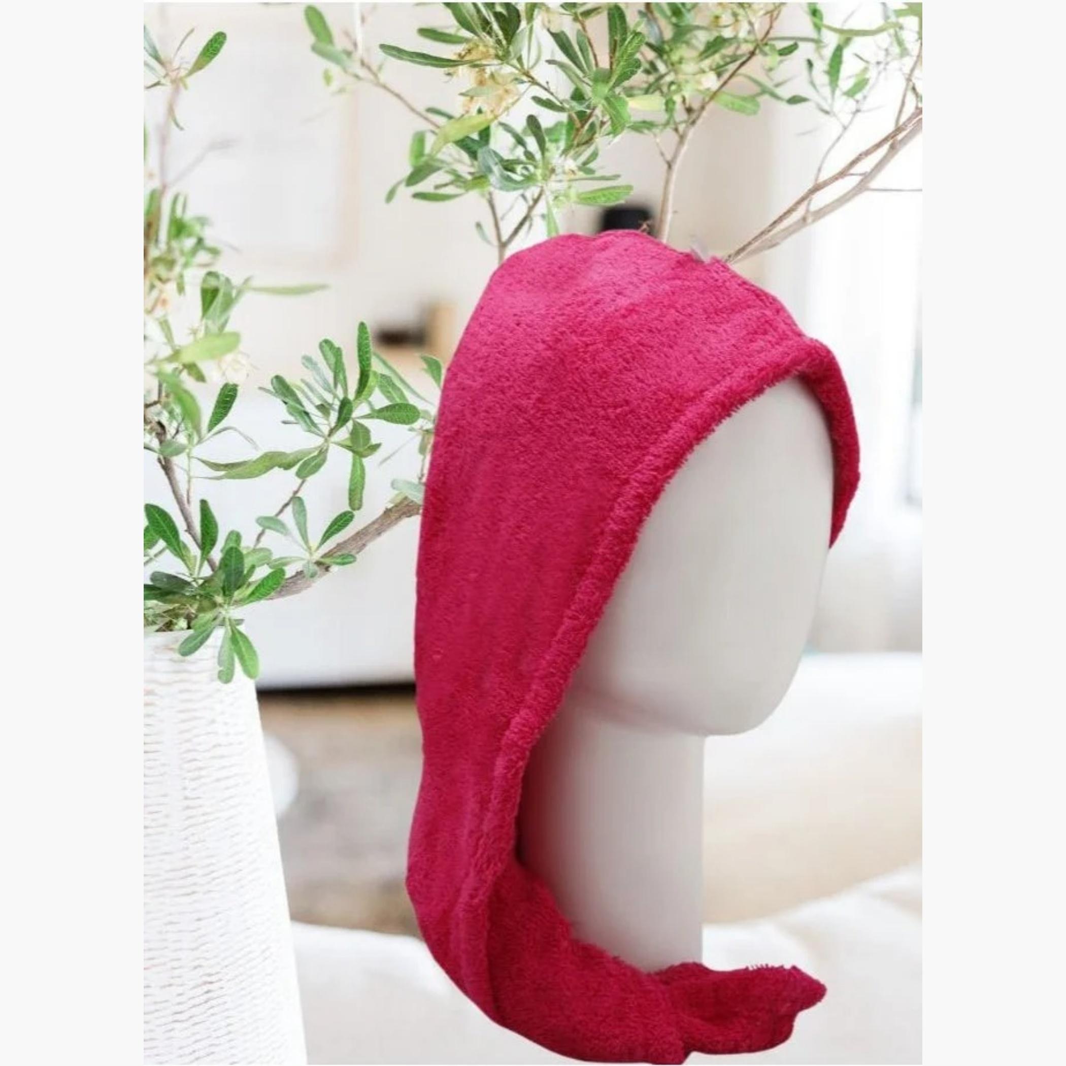Soft Terry Hair Drying Turban-household-bathandlaundry-bathlinen-towels-image-1