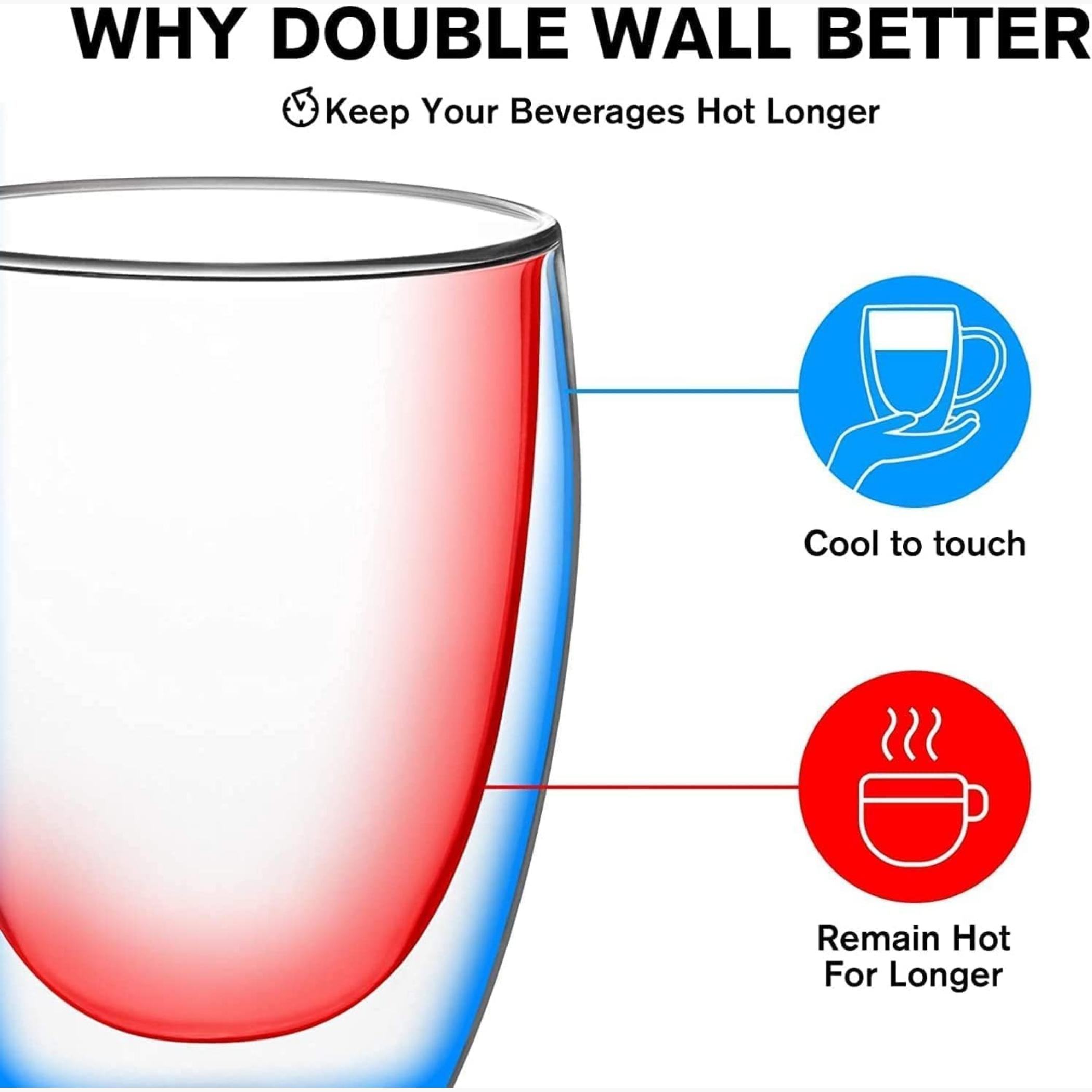 Double Wall 6-Piece Glass Mug Set - 350 ml-household-dining-teaandcoffee-mugsandcups-image-3