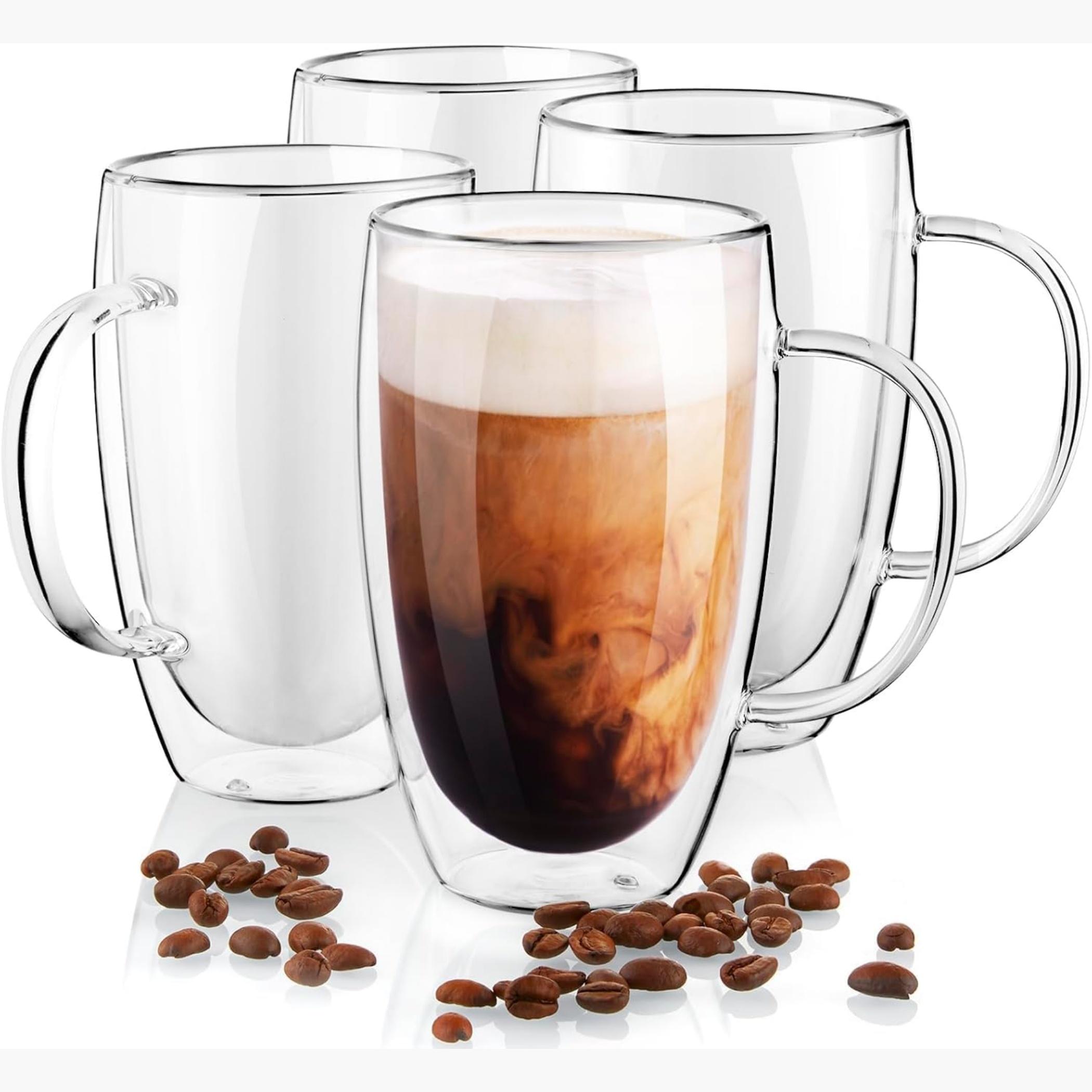 Double Wall Glass Mug Set-household-dining-teaandcoffee-mugsandcups-image-2