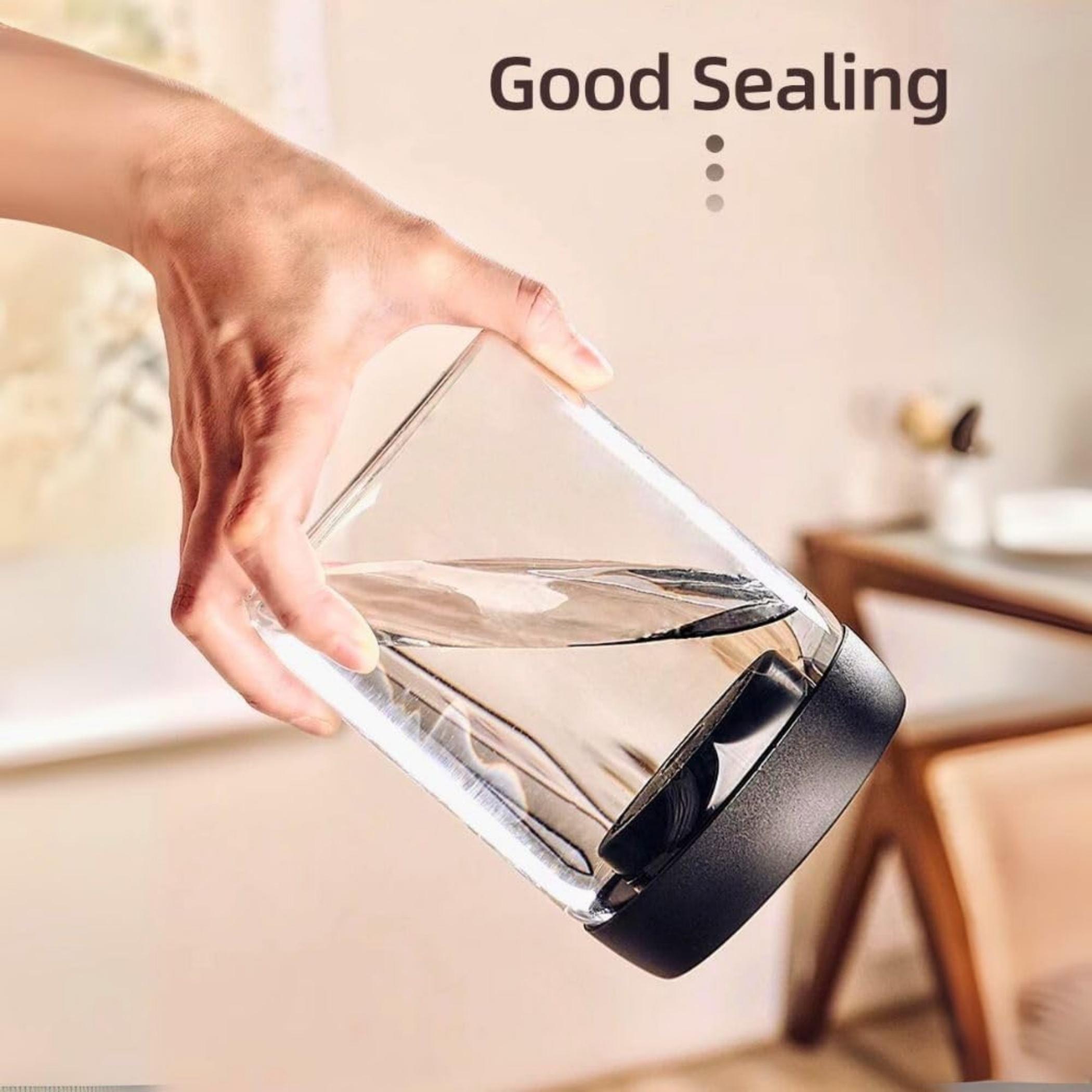 Vacuum 2-Piece Glass Storage Jar Set - 600ml-household-kitchen-foodstorage-canistersandjars-image-5