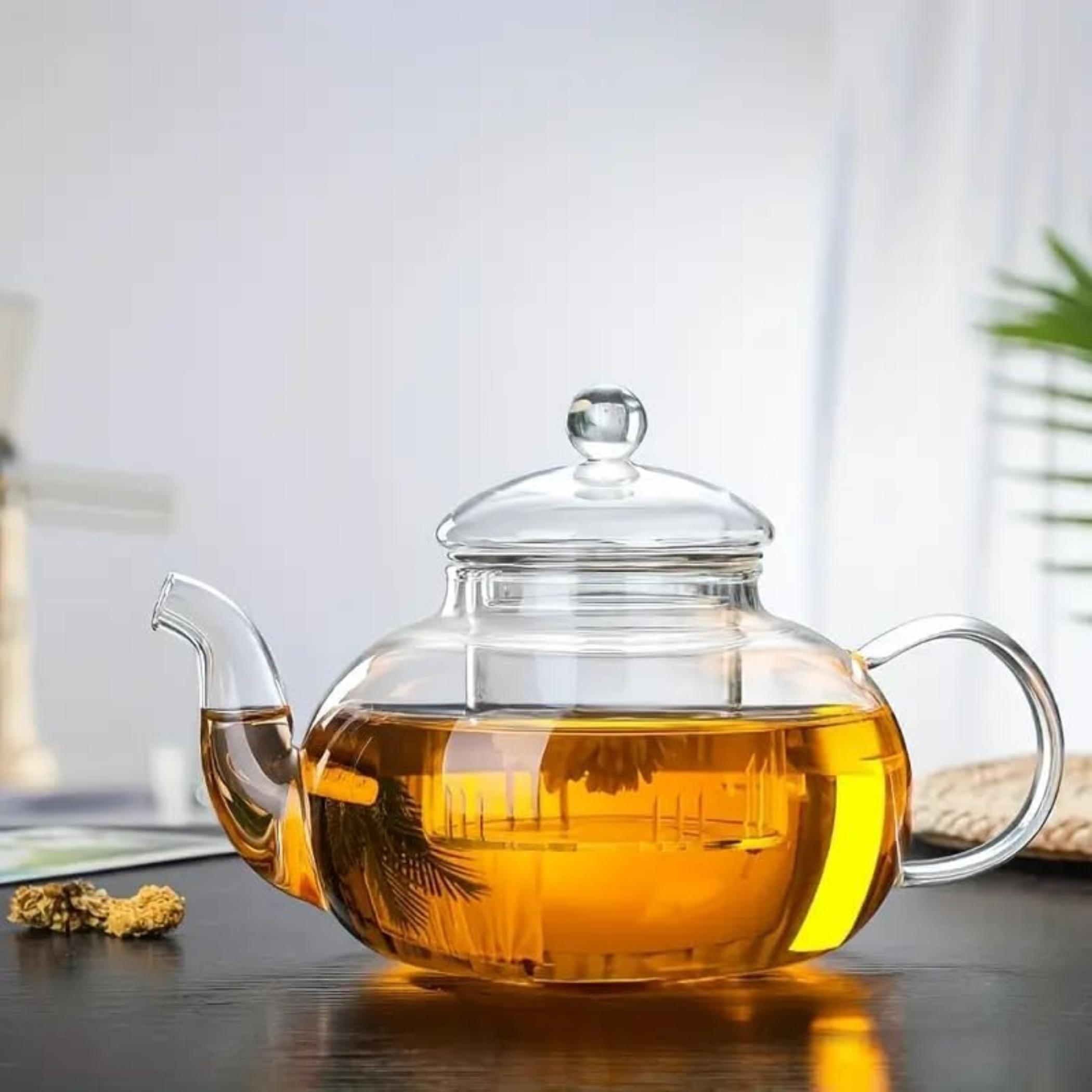 Glass Teapot Warmer Set-household-dining-teaandcoffee-teaandcoffeesets-image-2