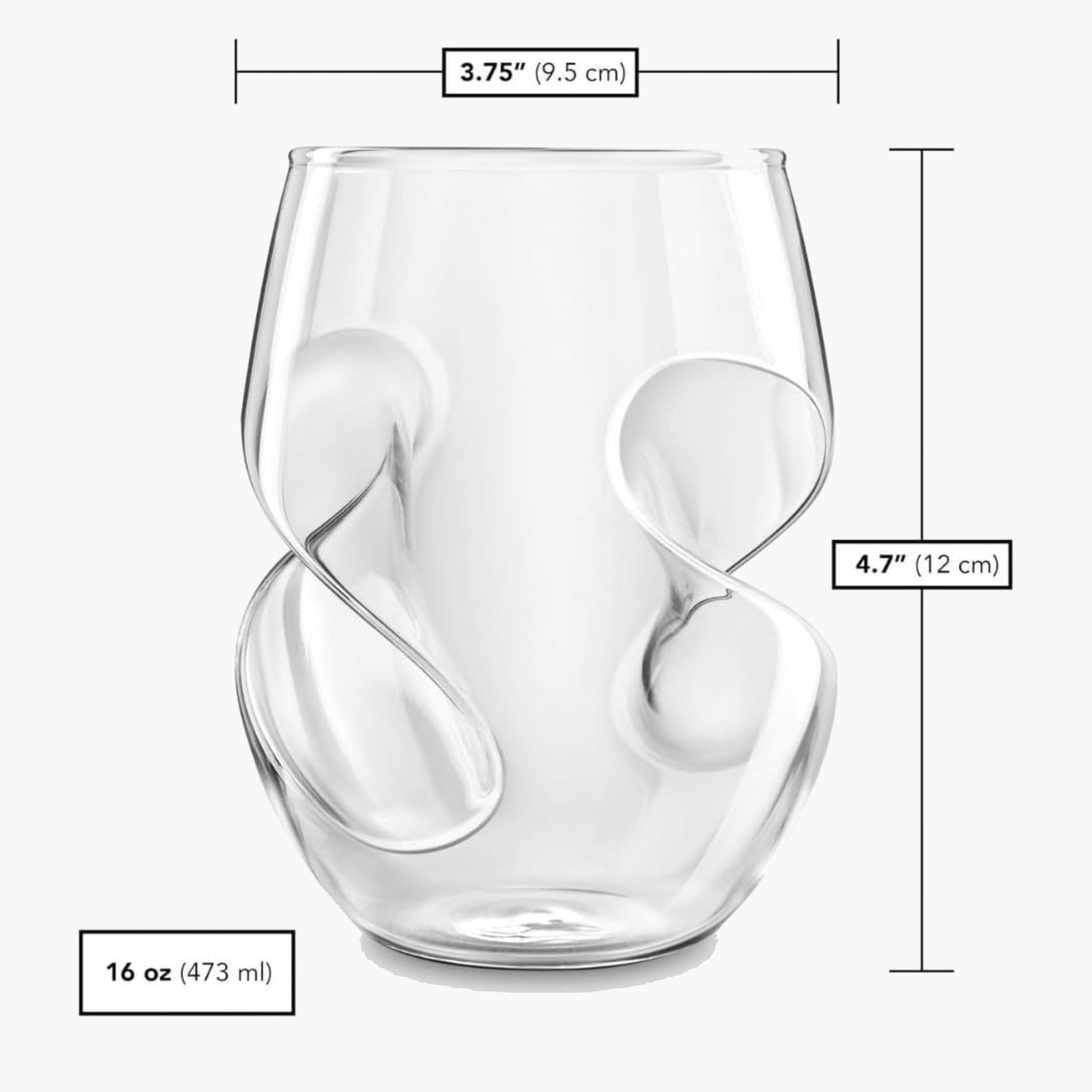 Unique Stemless Wine Glasses Set-household-dining-glassware-stemware-image-2