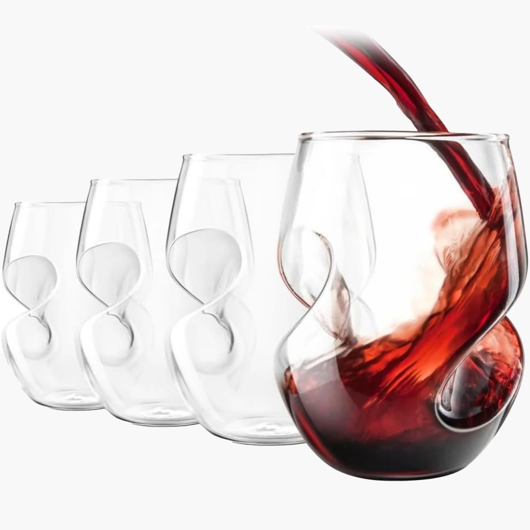 Unique Stemless Wine Glasses Set-household-dining-glassware-stemware-image-3