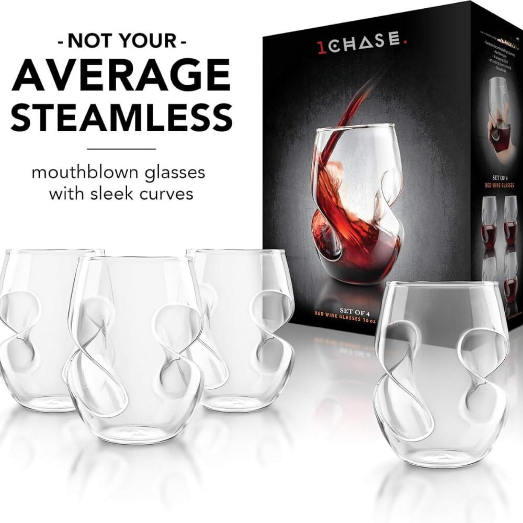 Unique Stemless Wine Glasses Set-household-dining-glassware-stemware-image-5