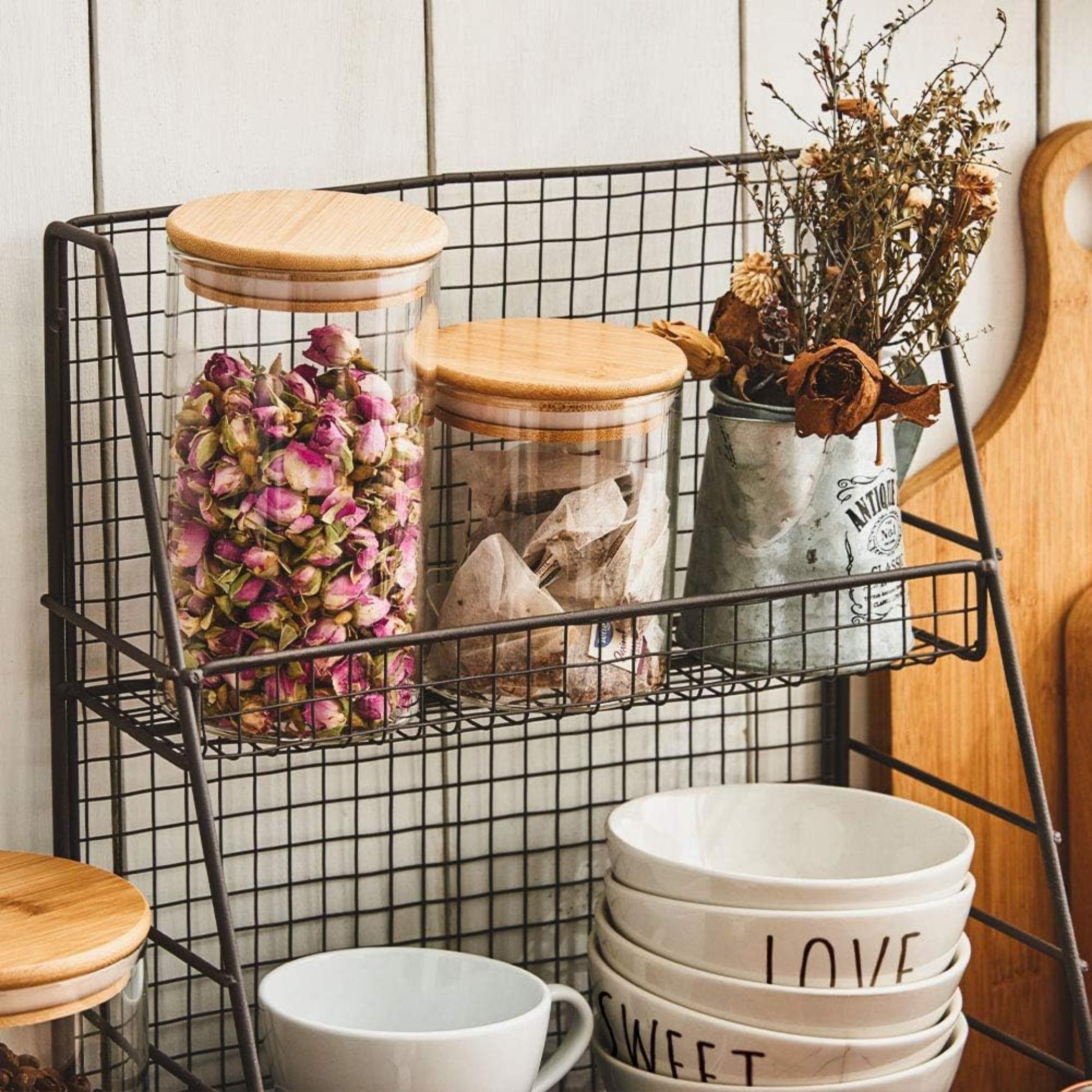 1 تشيس وعاء تخزين زجاجي للمطبخ-household-kitchen-foodstorage-canistersandjars-image-1