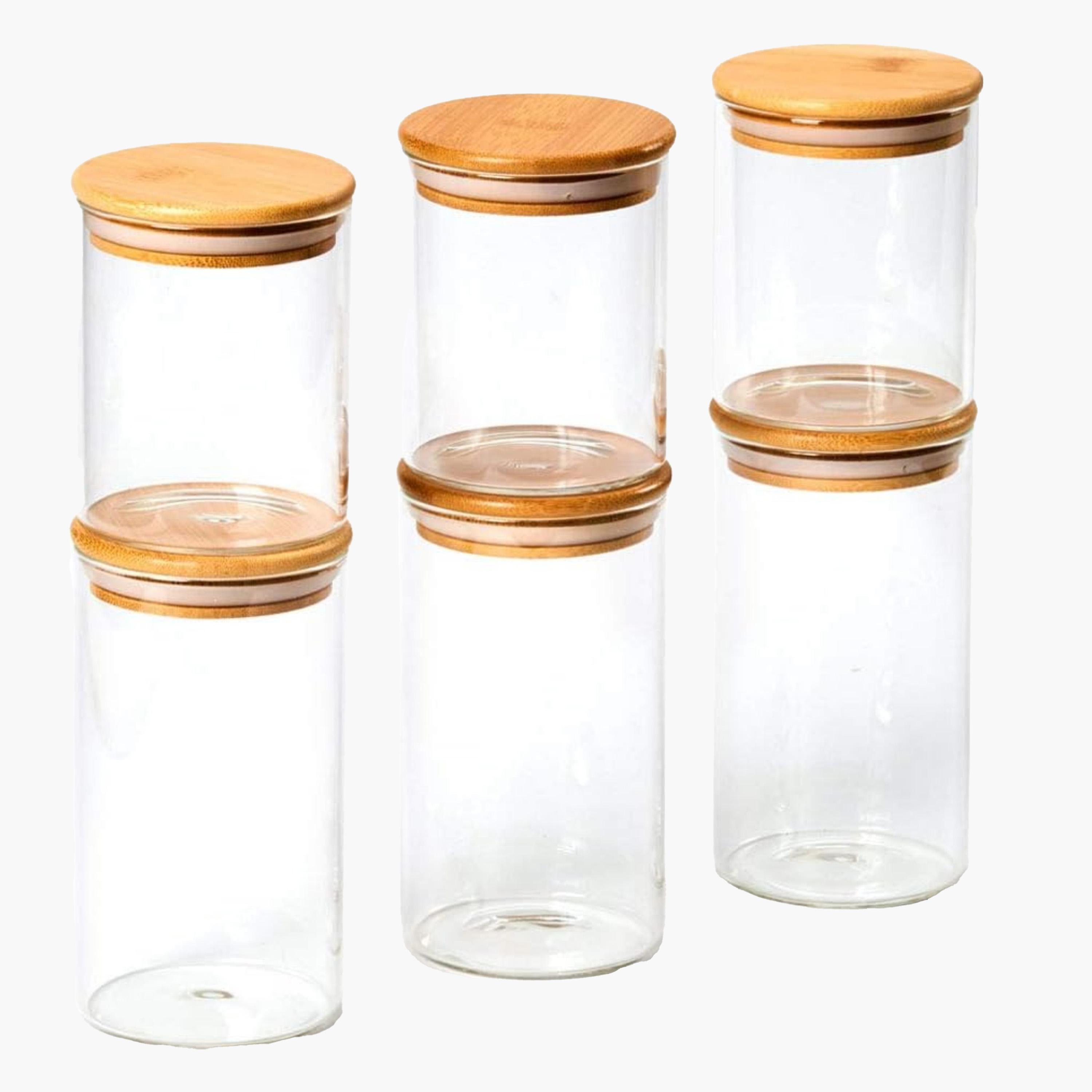 1 تشيس وعاء تخزين زجاجي للمطبخ-household-kitchen-foodstorage-canistersandjars-image-3